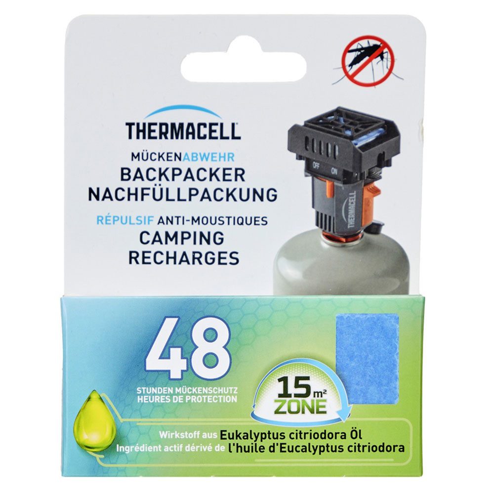 ThermaCell Insektenabwehrgerät M-48 Wirkstoffplättchen PT-19 - 48 Stunden Nachfüllpack Mückenschutz, Insektenschutzgerät gegen Stechmücken, für Außenbereich