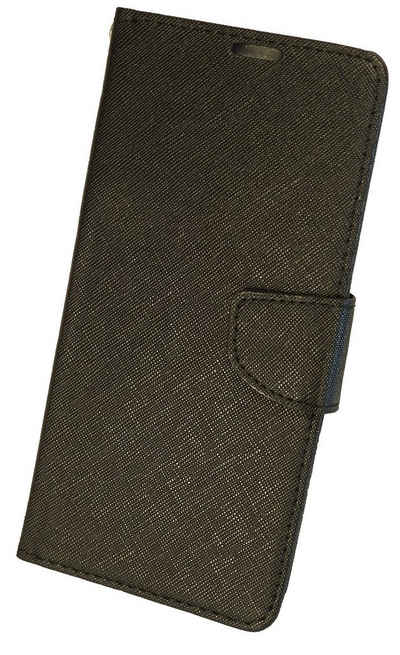 cofi1453 Handyhülle Buch Tasche für iPhone 14 Pro Max Schwarz 6,69 Zoll, Kunstleder Schutzhülle Handy Wallet Case Cover mit Kartenfächern, Standfunktion