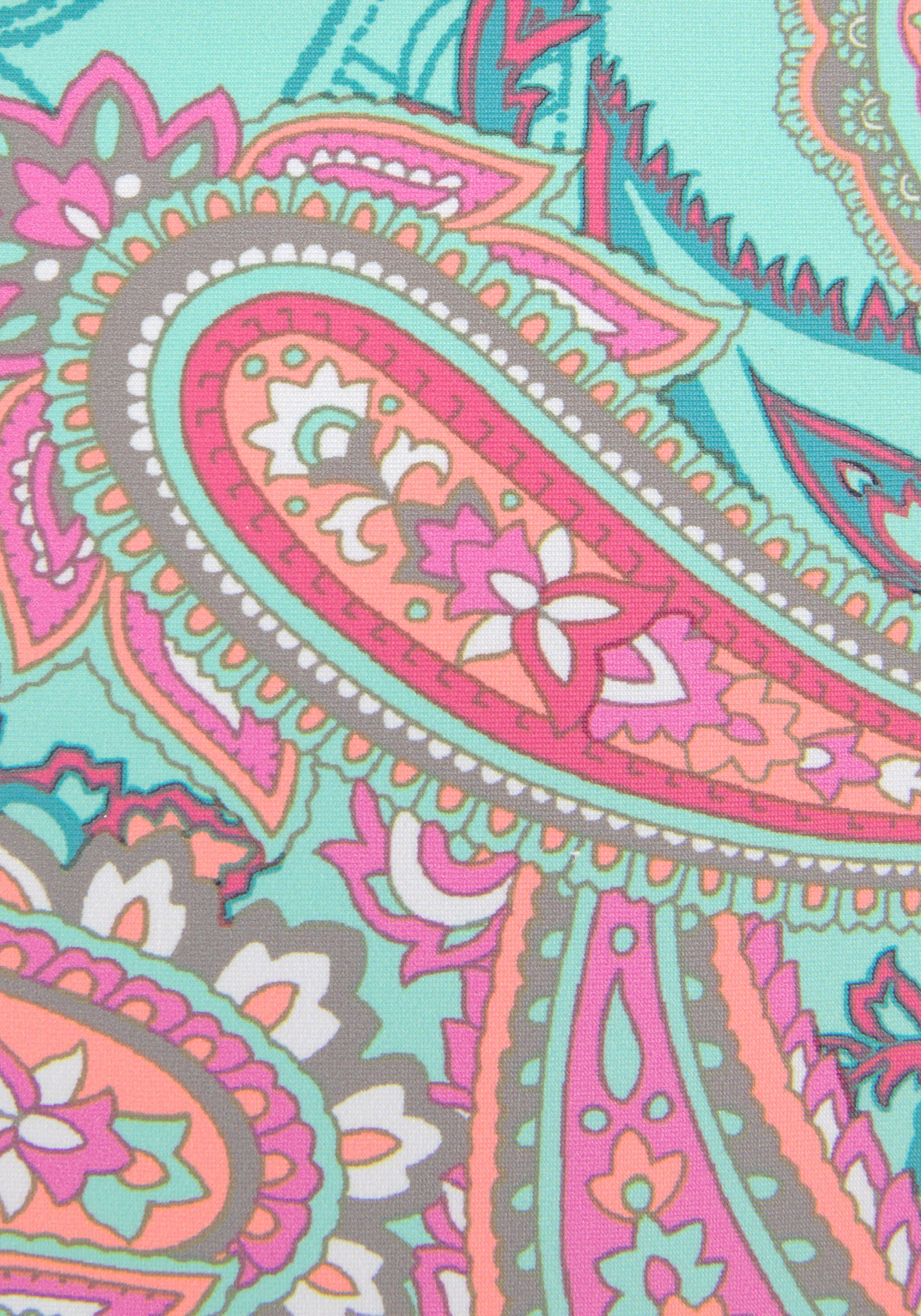 Venice Beach Paislee bikini bottoms with side ties, soft microfiber, with recycled polyamide