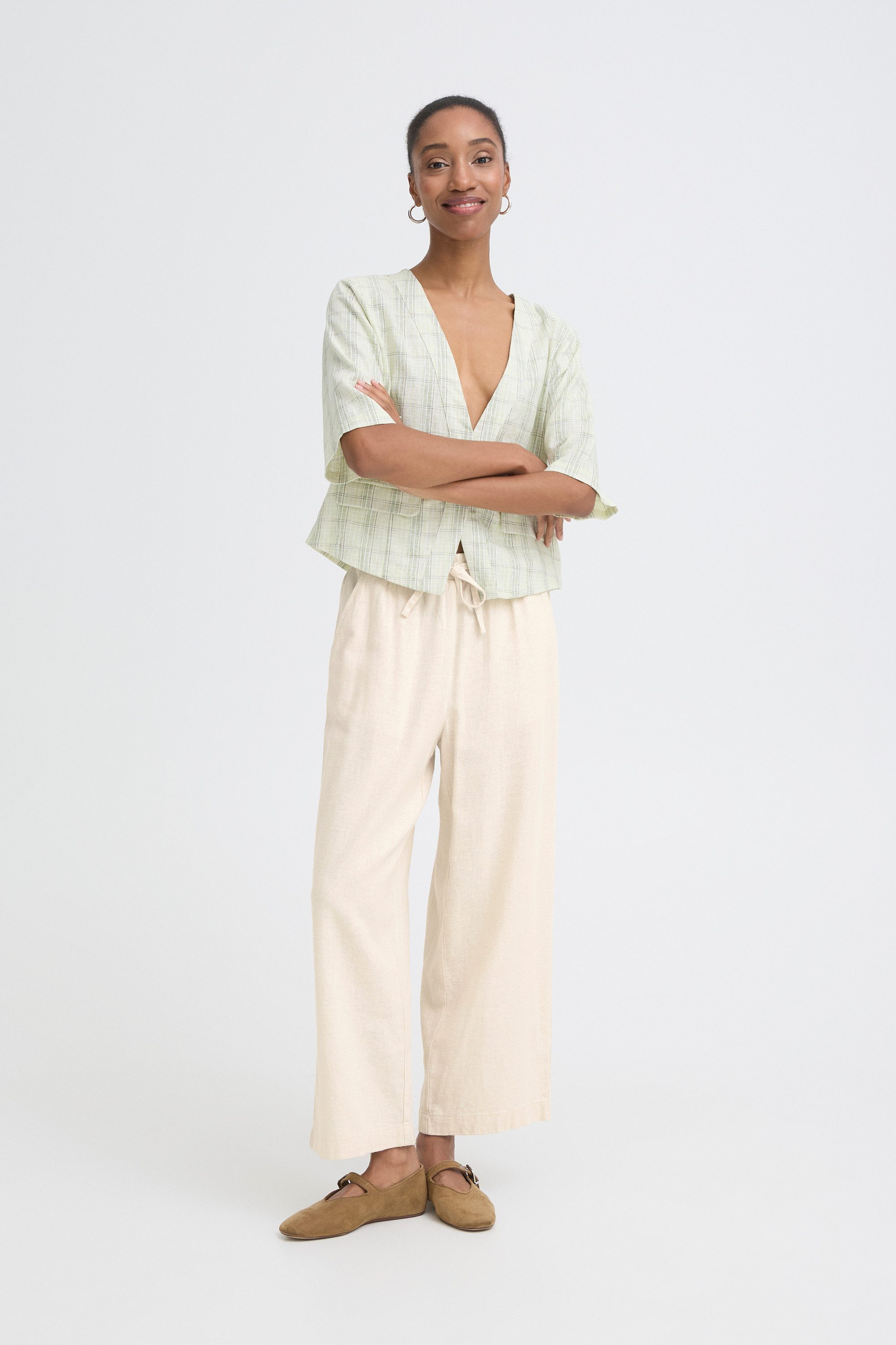 ICHI Stoffhose Casual IHLINNO