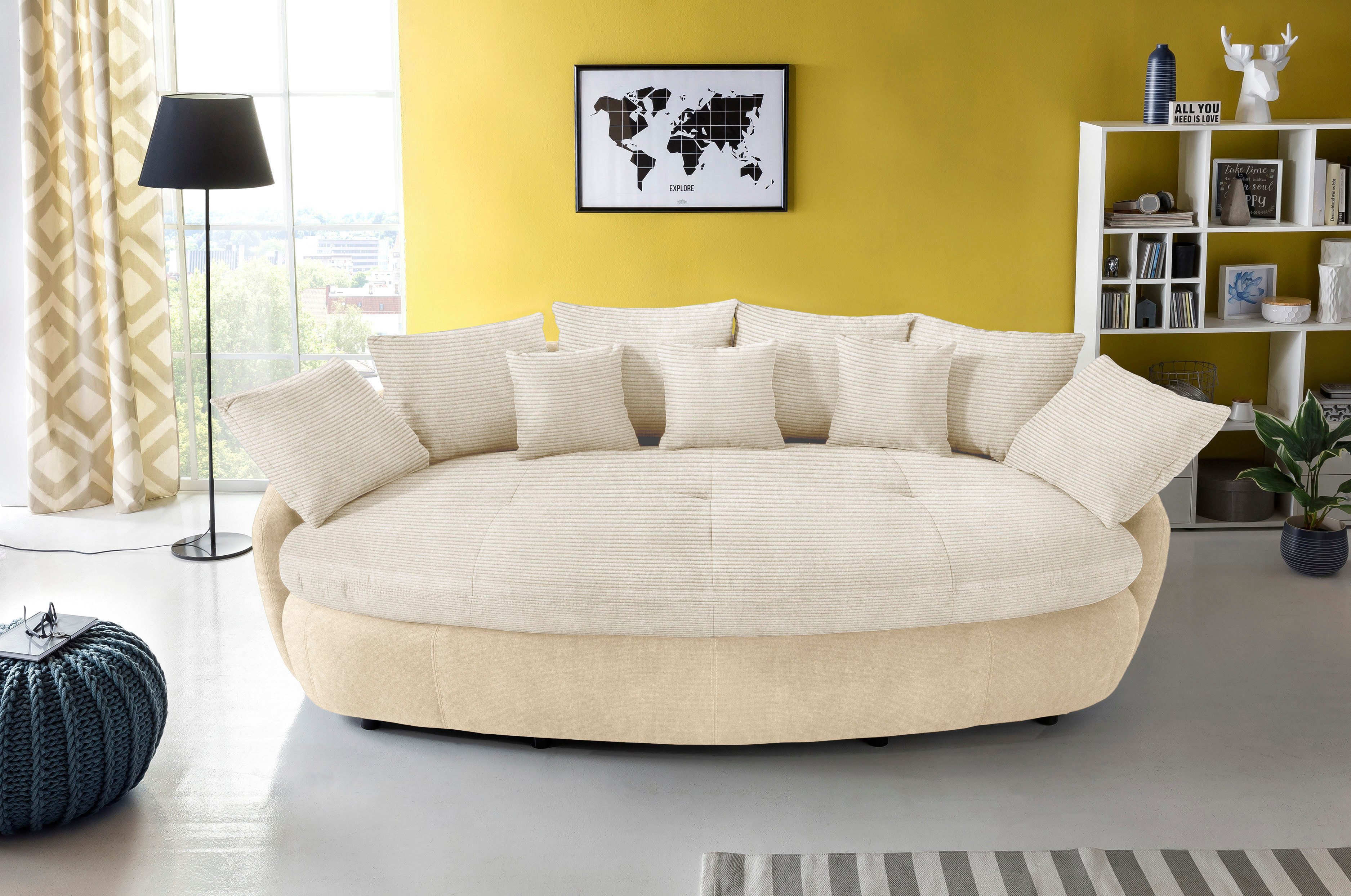 INOSIGN Big-Sofa Aruba, gemütliches Megasofa in günstig online kaufen
