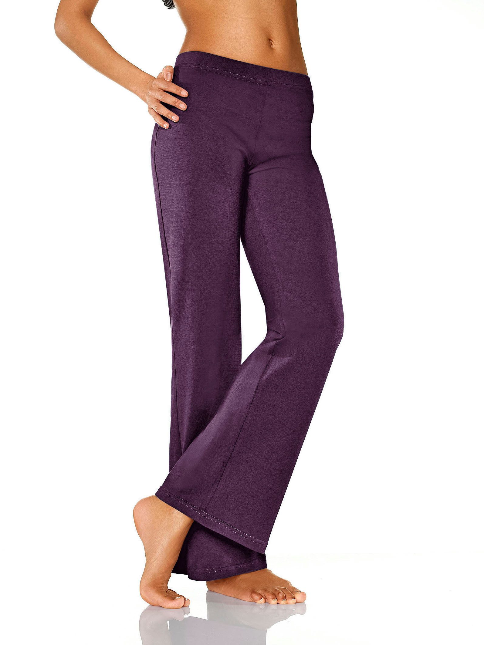 Vivance Active by Lascana Jazzpants (2er-Pack) mit leicht ausgestelltem Bein, Loungewear
