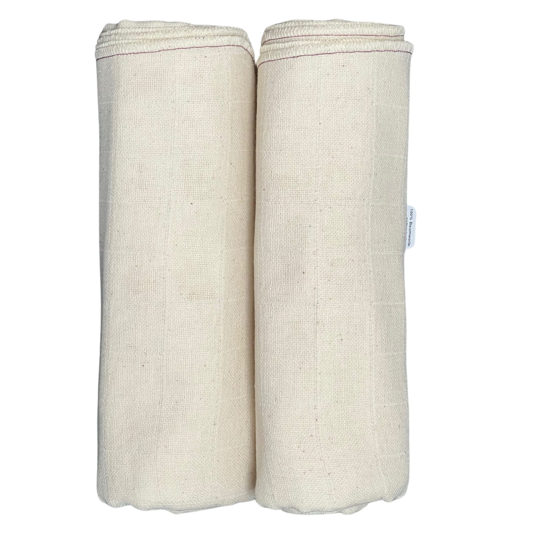 Stoffwindeln Baby Mullwindeln Natur Faltwindeln Spucktuch / Premium 185g