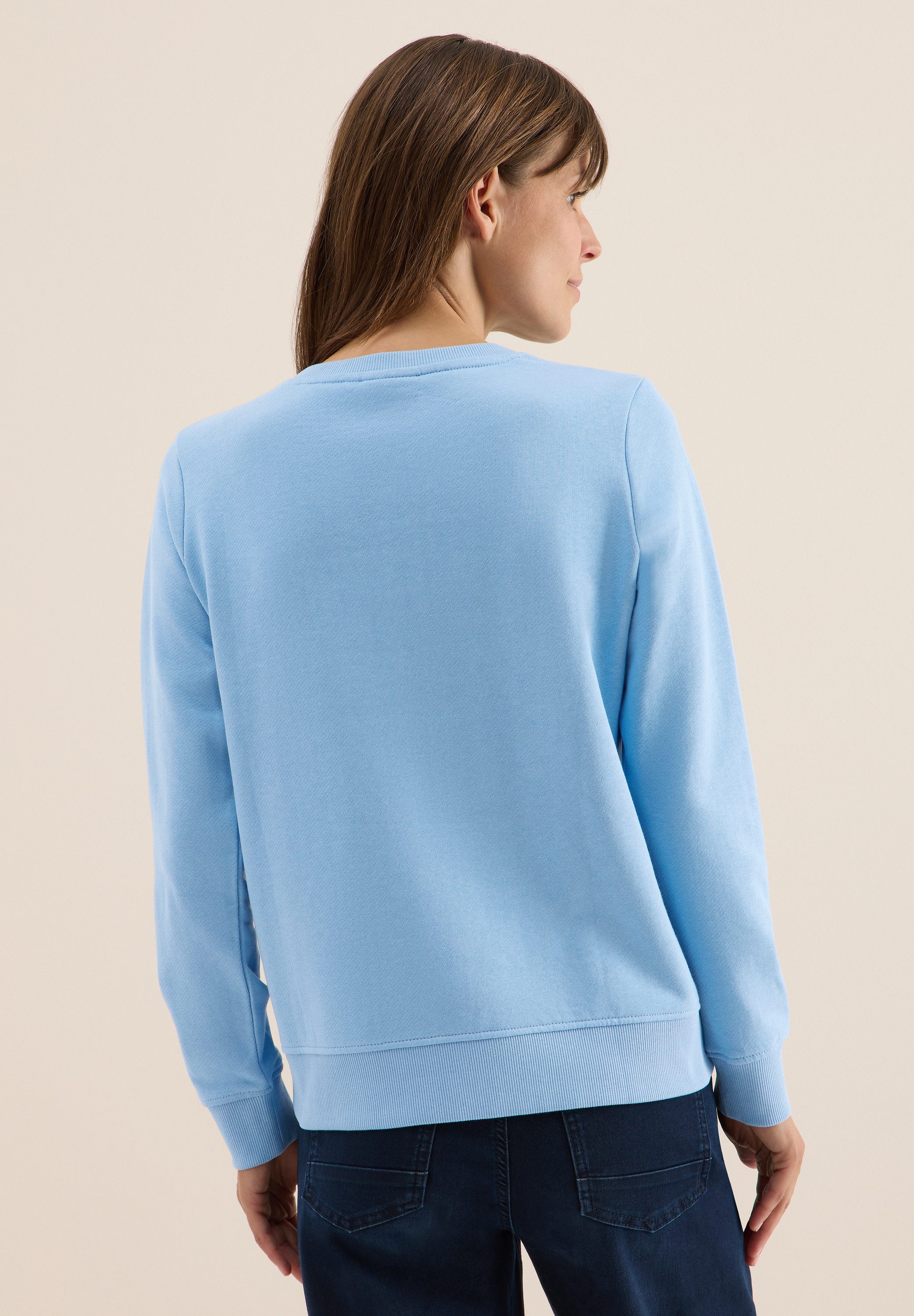 CECIL Sweatshirt aus reiner Baumwolle günstig online kaufen