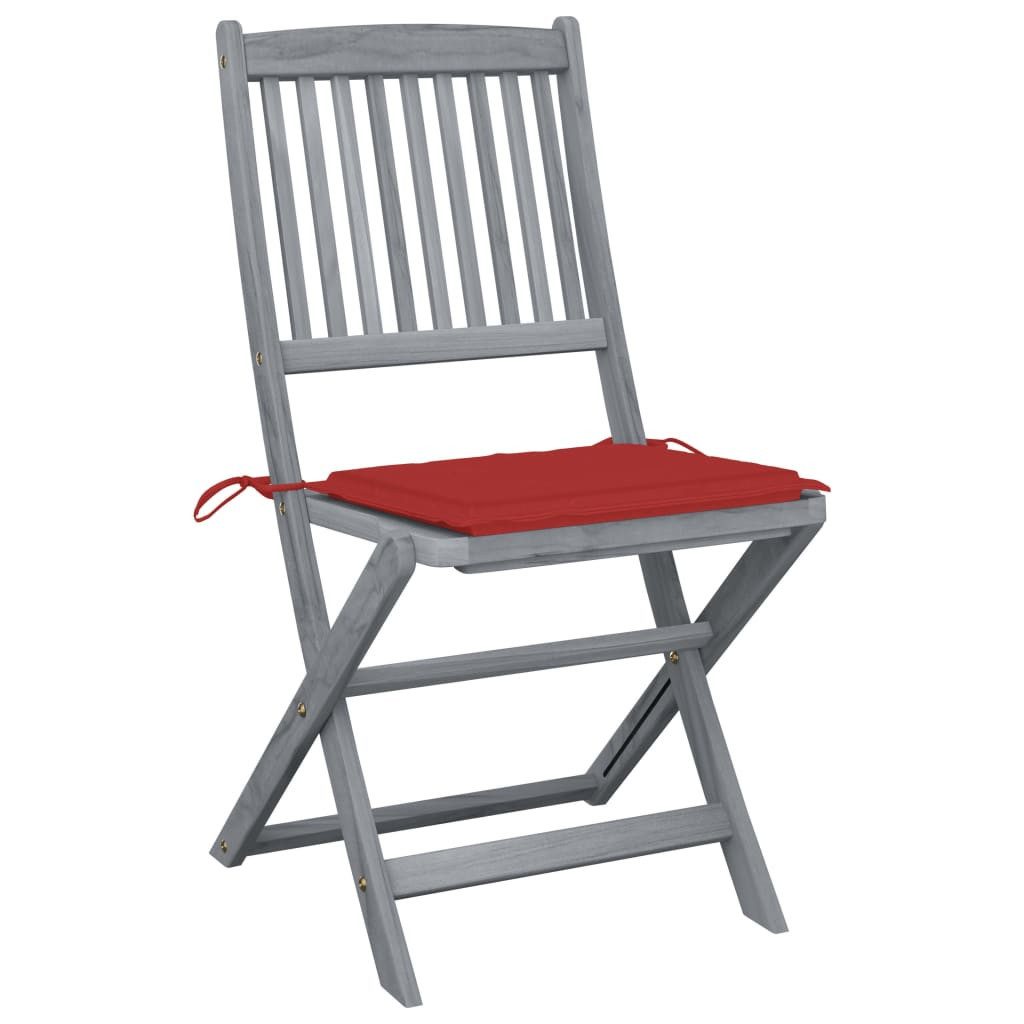 vidaXL Gartenstuhl Klappbare Gartenstühle 4 Stk. günstig online kaufen