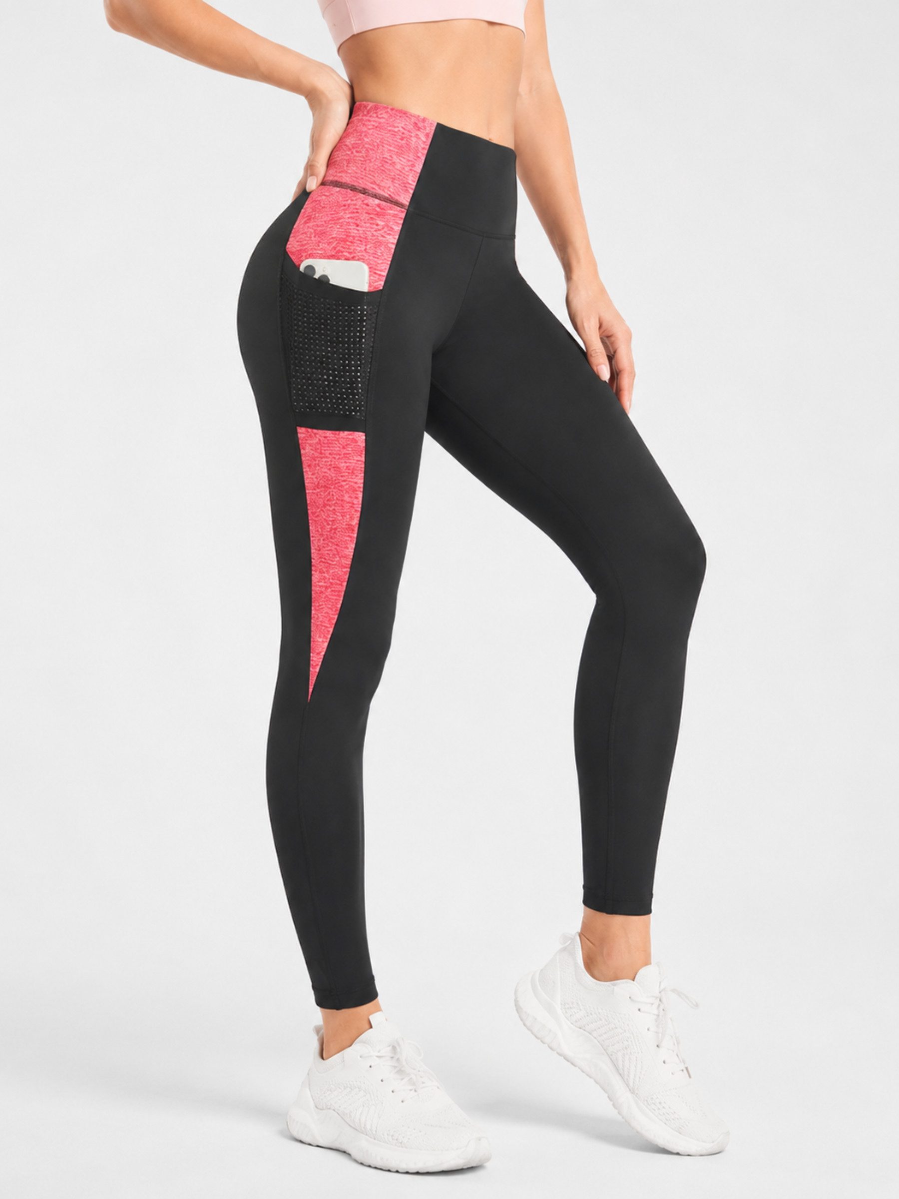 Leggings Damen High Waist Sportleggings, lange Fitness-Leggings, Yoga Pants