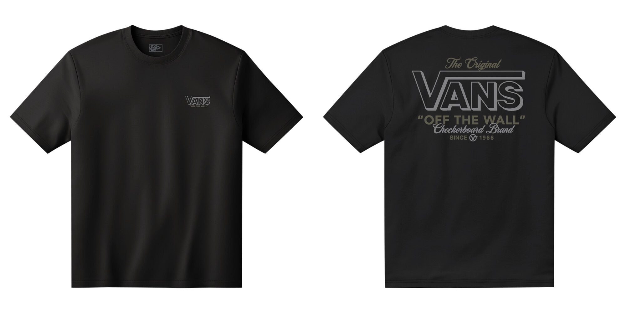 Vans T-Shirt SINCE 66 SS TEE für Erwachsene, mit Rundhalsausschnitt, Kurzarmdesign, aus Baumwolle