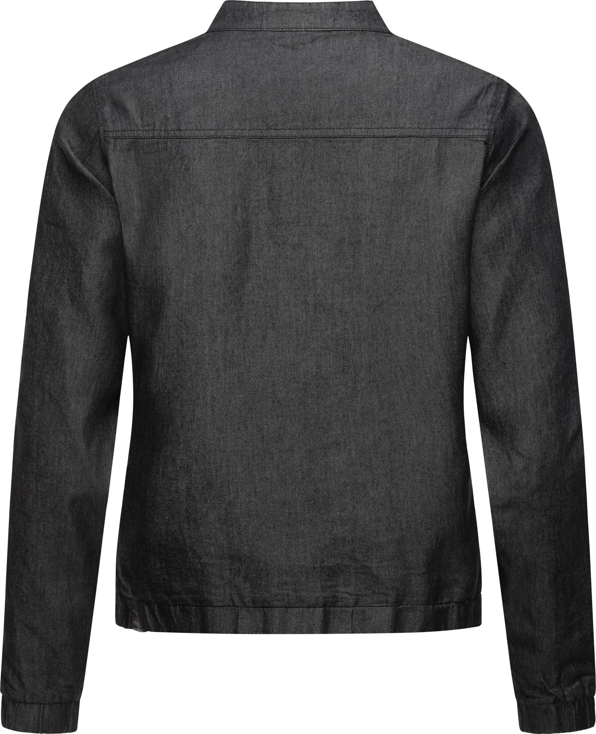 Ragwear Kurzjacke Malawi Denim Leichte Übergangsjacke in Jeans-Optik