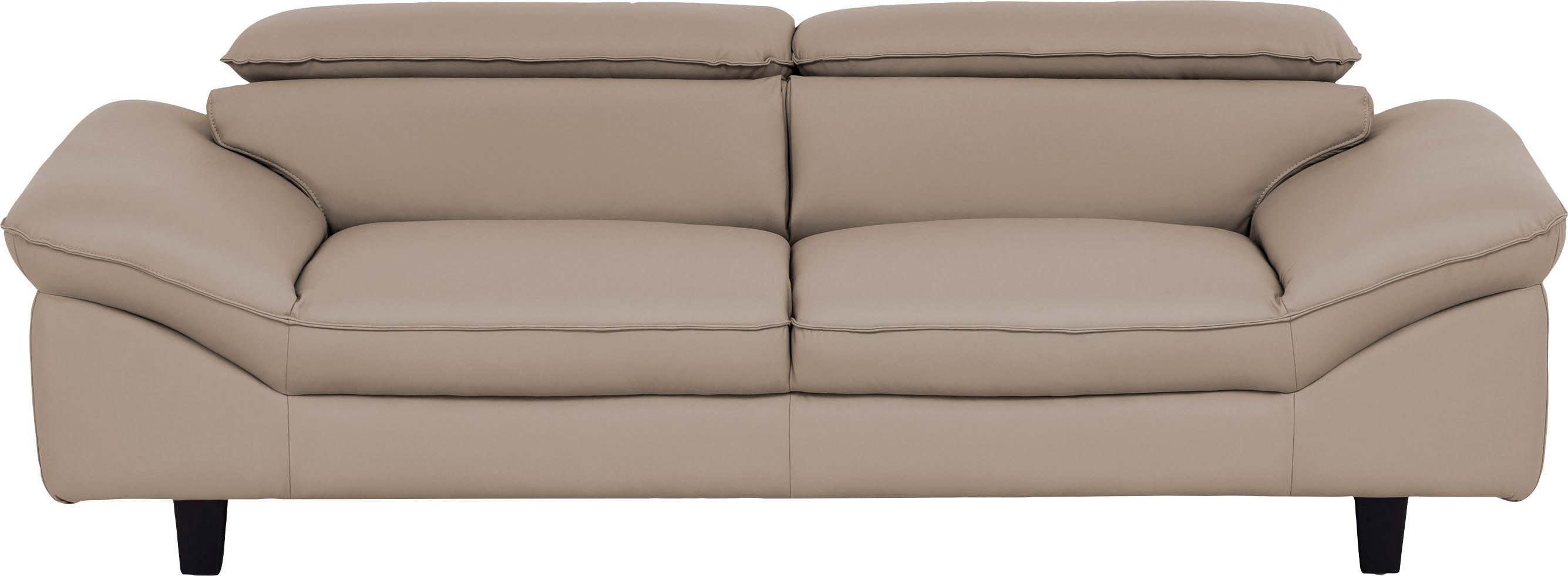 OTTO home 3-Sitzer Pilot, Big-Sofa mit Kopfteilverstellung
