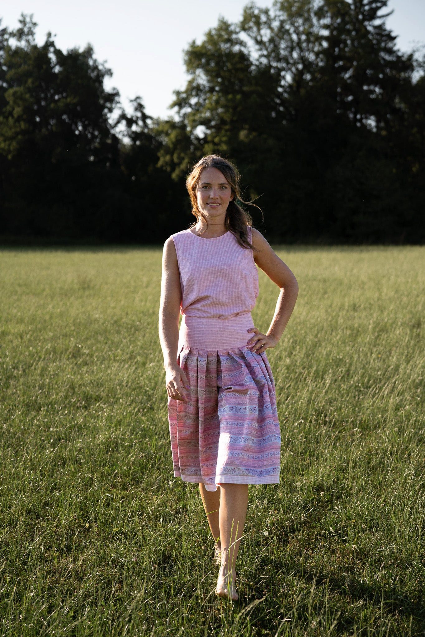 Berwin Trachtenbluse