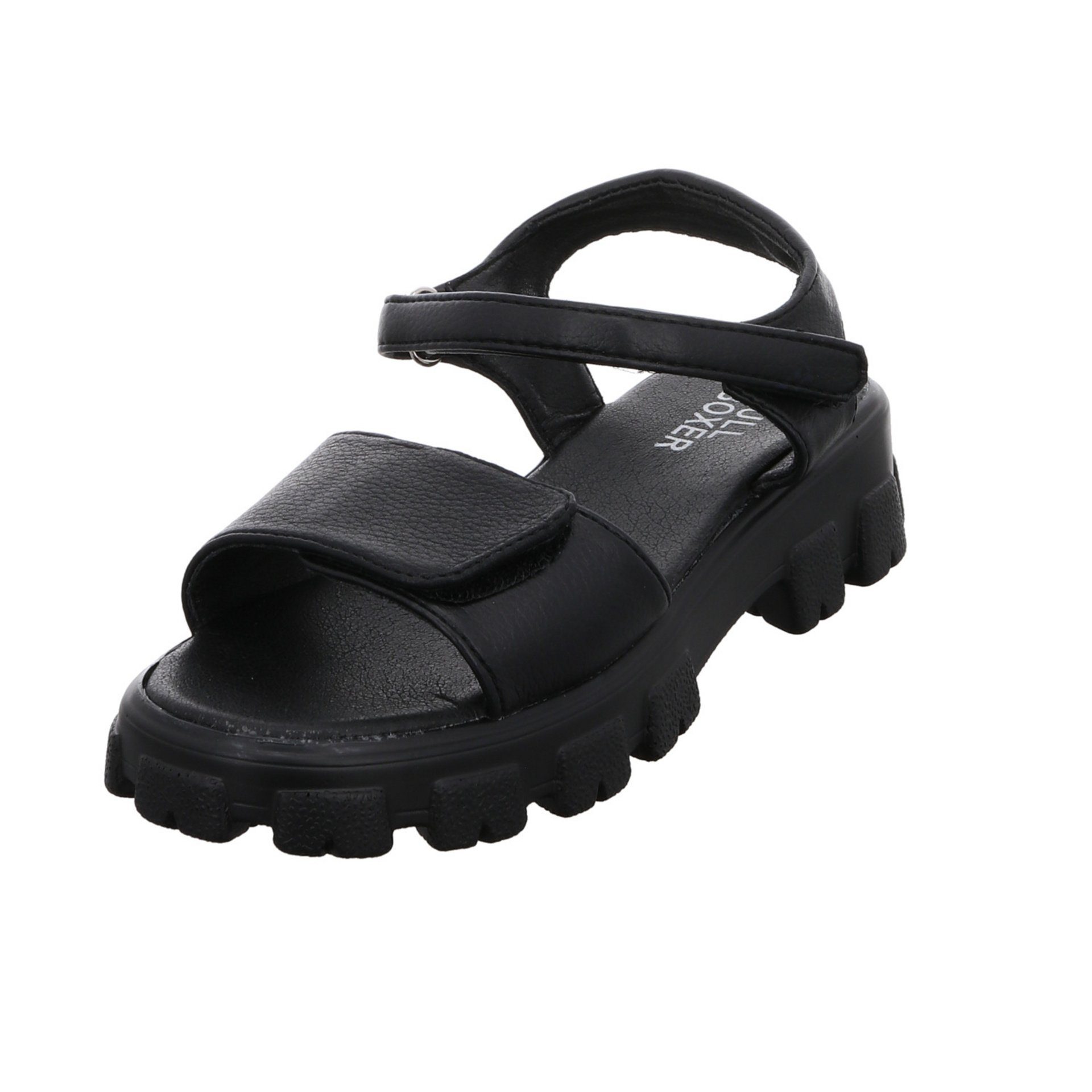 Bullboxer Mädchen Sandalen Schuhe Sandale Kinderschuhe Sandale Synthetik schwarz dunkel