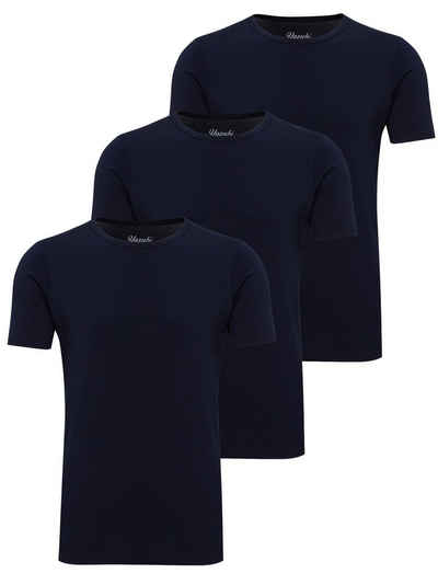 Yazubi T-Shirt 3-Pack Mythic Basic T-Shirt Crew Neck (Set) modernes Rundhalsshirt
