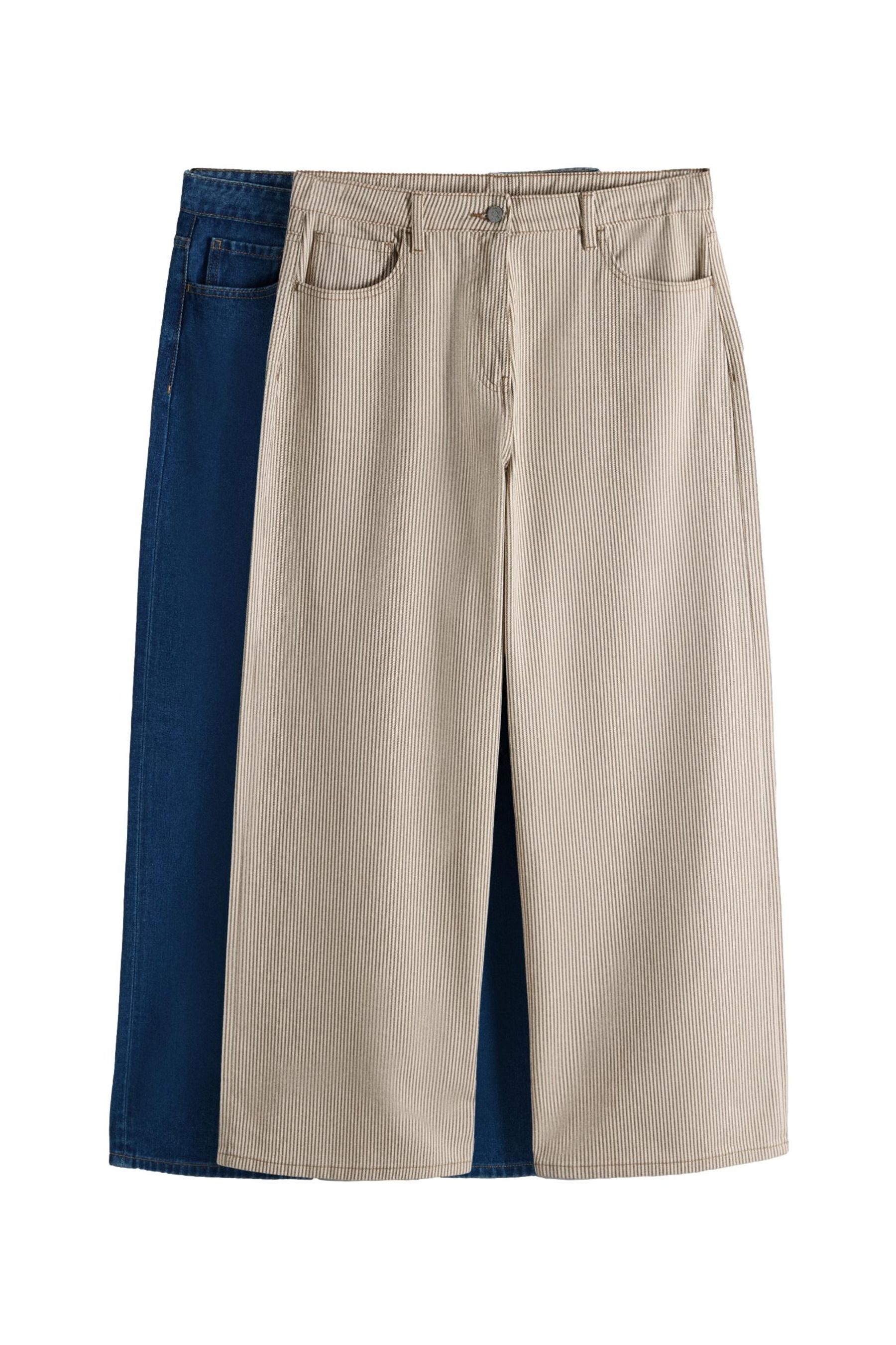 Gerade Jeans 2er-Pack The Set Straight Fit Denim-Jeans