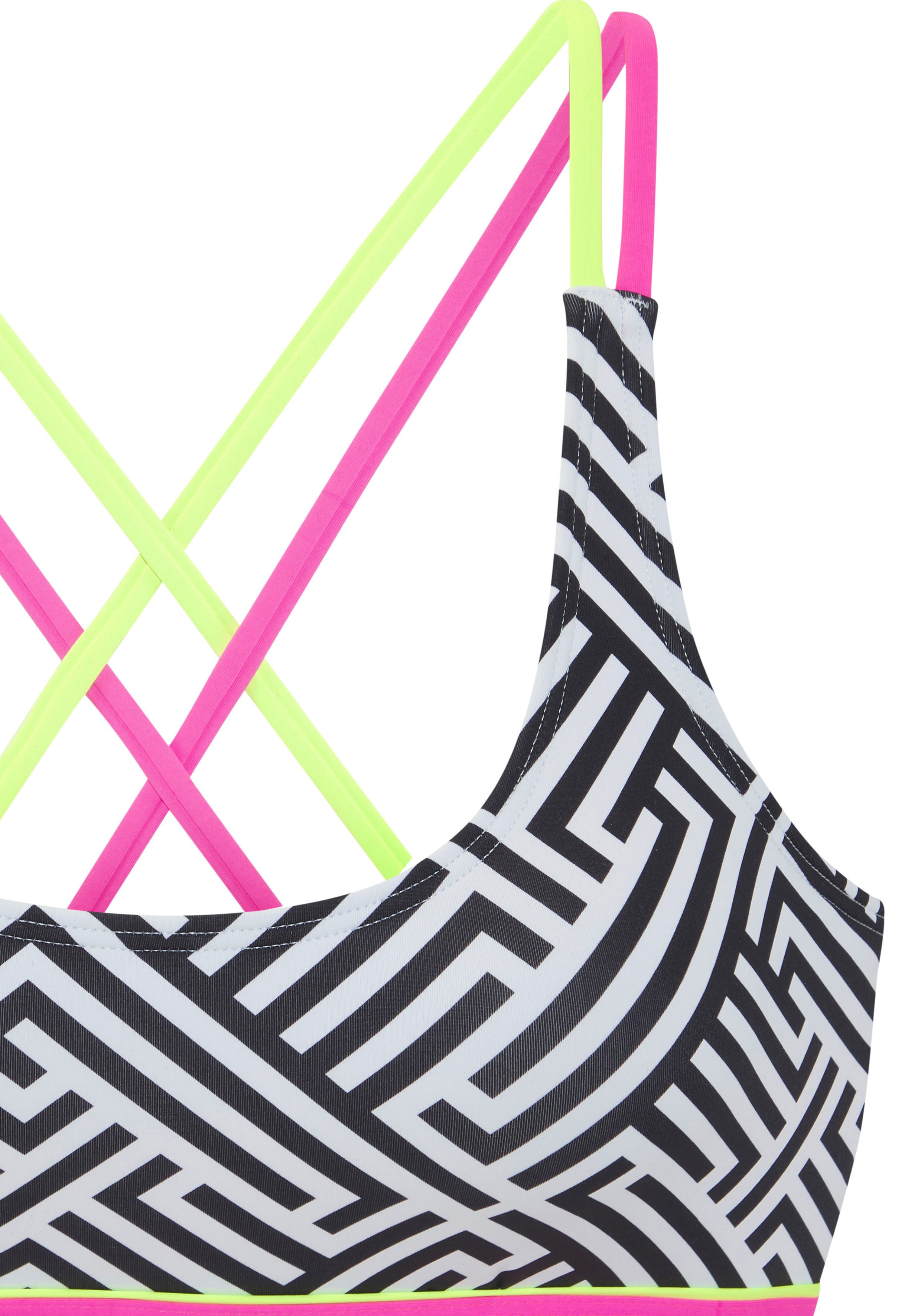Buffalo Bustier-Bikini-Top Gioletta, Mit gekreuzten Trägern am Rücken. € 39,99