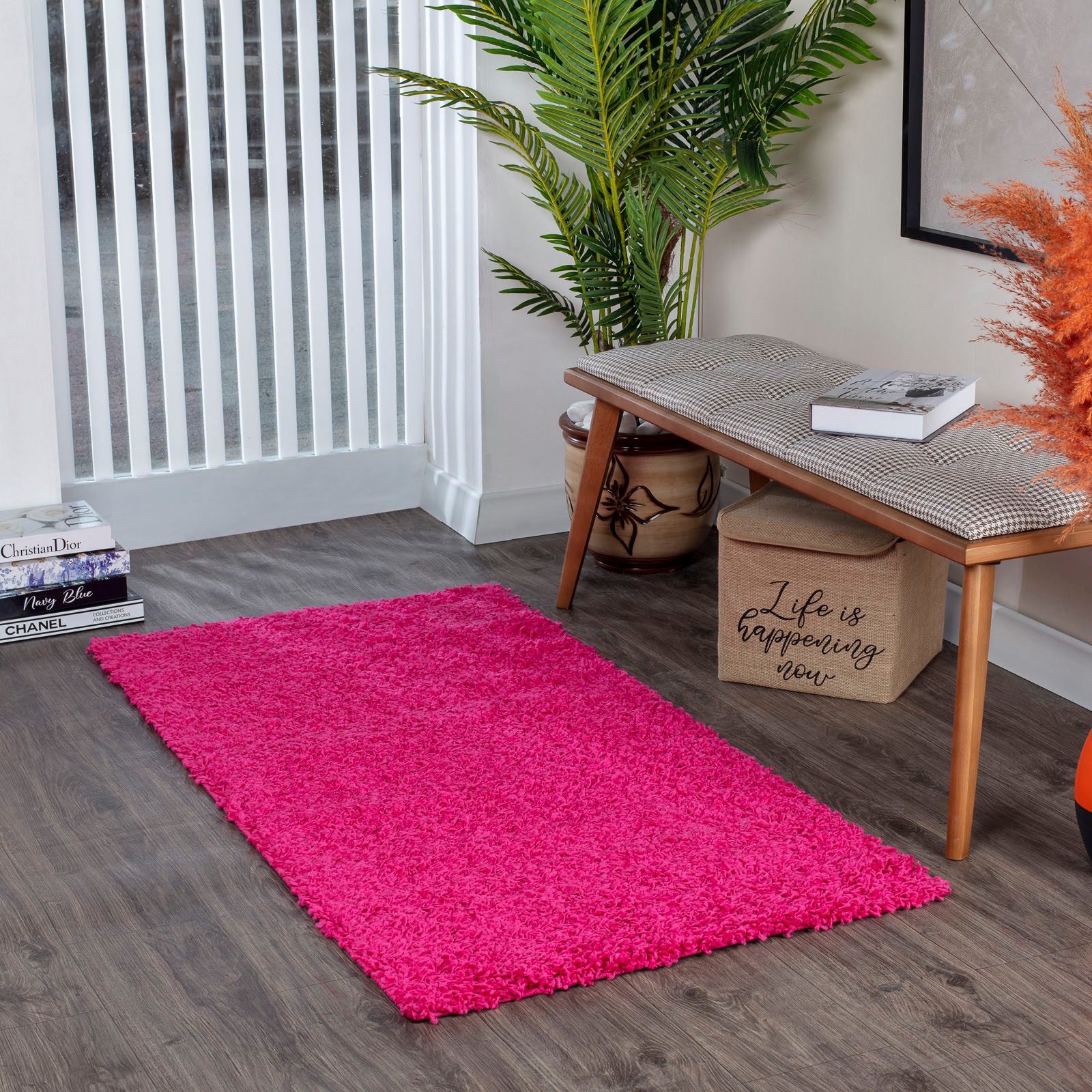 Livabliss Hochflor-Teppich BORACAY, rechteckig, Höhe: 37 günstig online kaufen