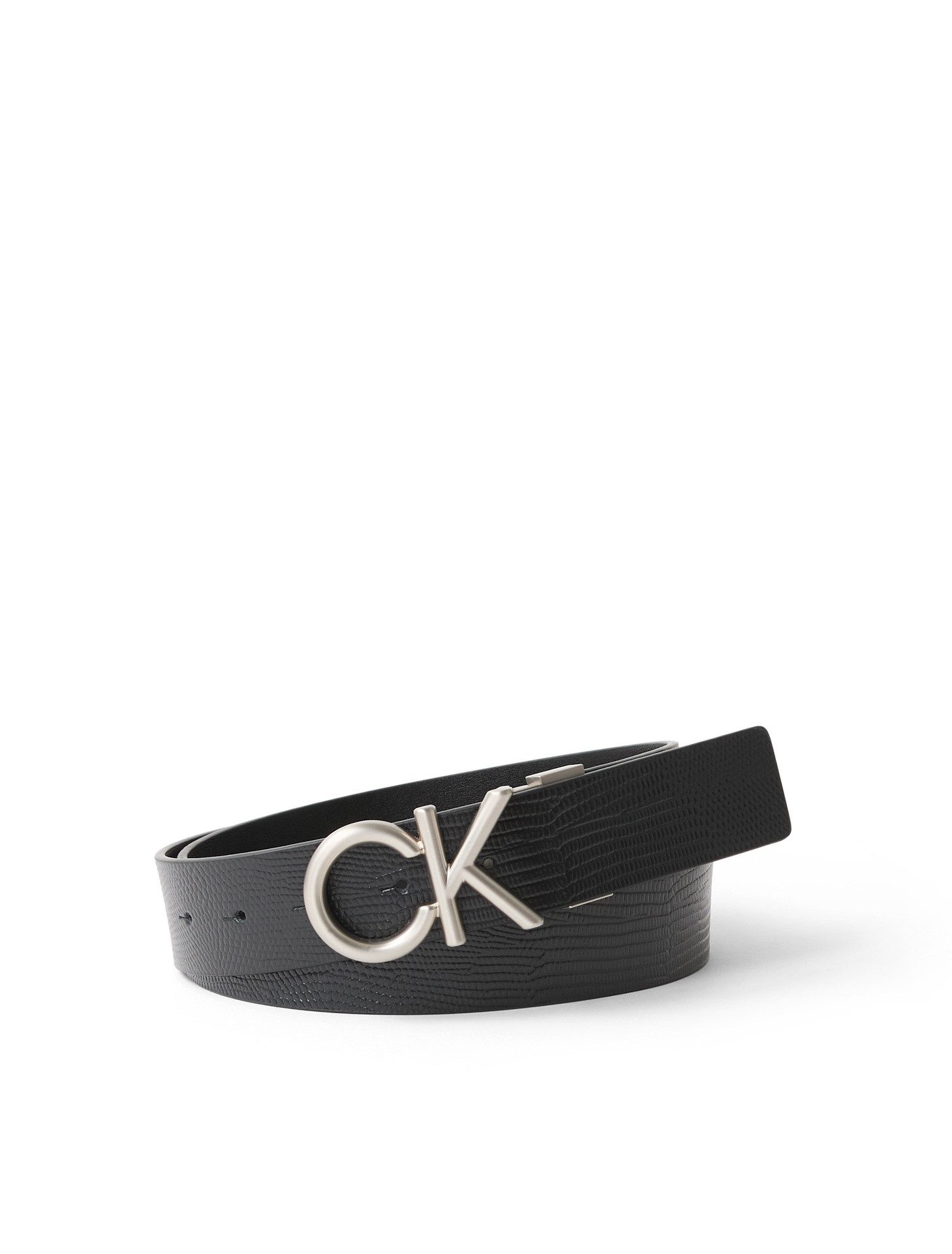 Calvin Klein Ledergürtel CK HALLMARK LOGO 35MM ADJ günstig online kaufen