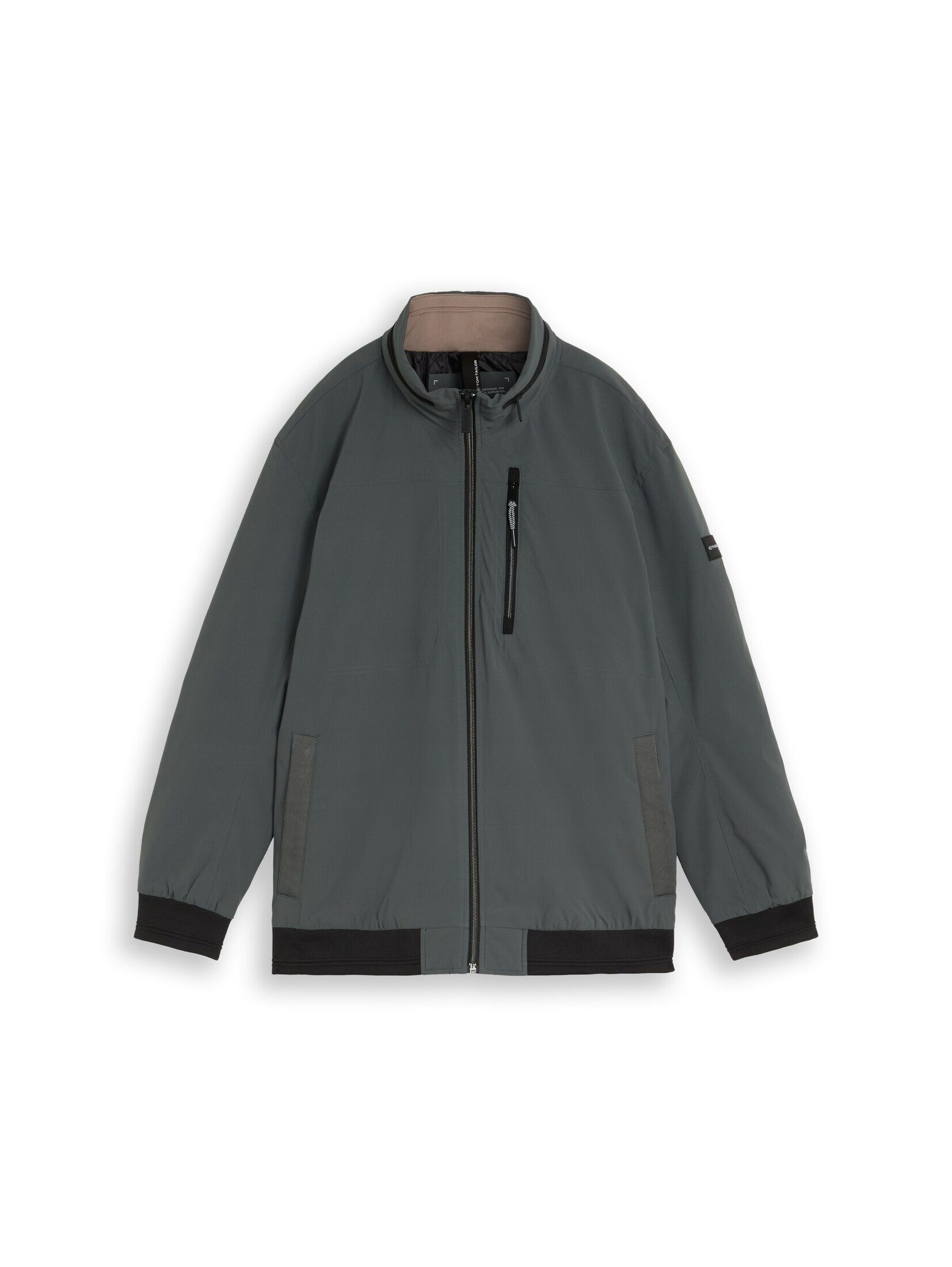 TOM TAILOR PLUS Winterjacke Jacken Plus Size - Blouson Jacke mit verstaubarer Kapuze