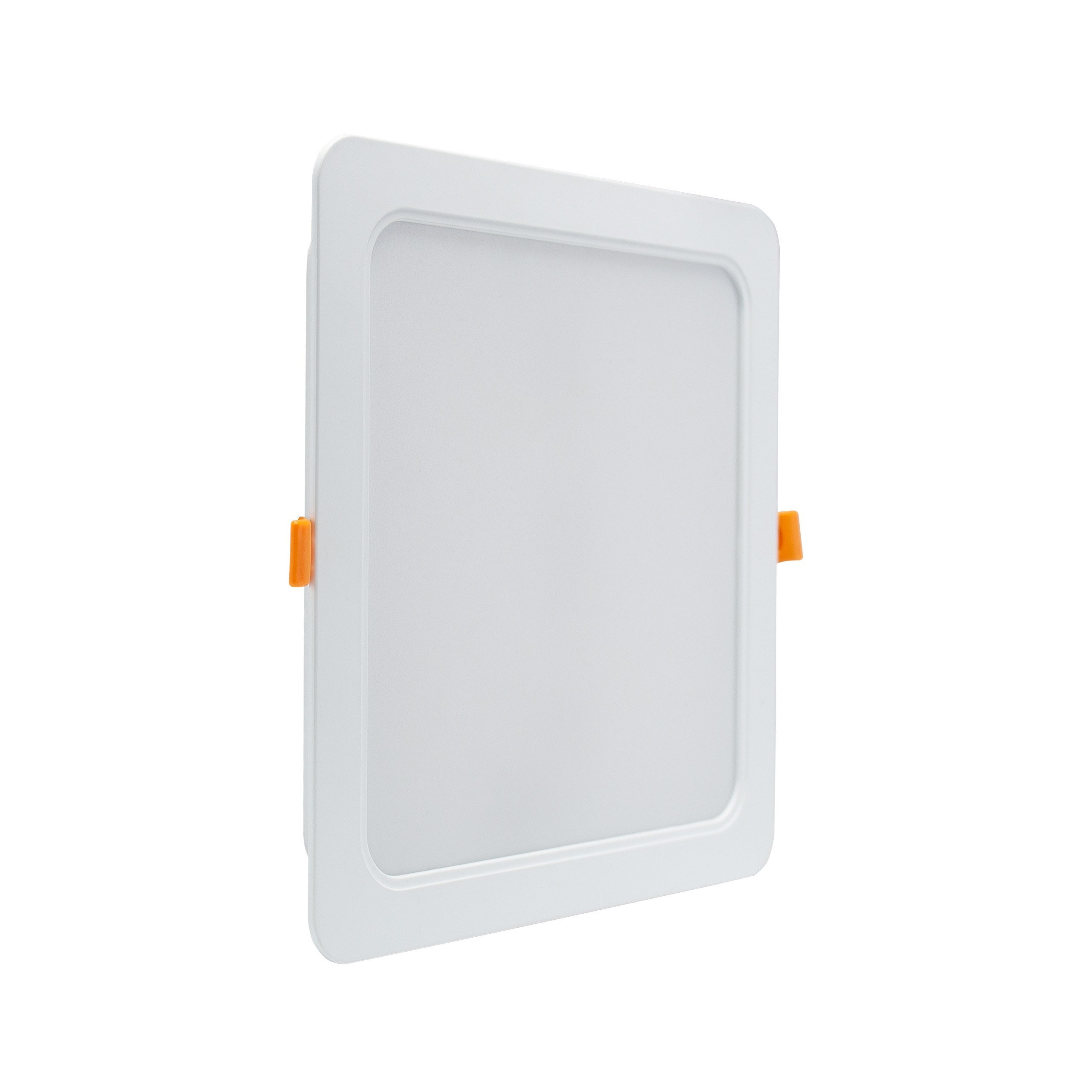 Spectrum LED Panel LED Panel Einbauleuchte 24W 2900lm Badezimmerleuchte IP54 Warm 3000K, Leuchtmittel fest integriert, Warmweiß, Wasserfest, IK06