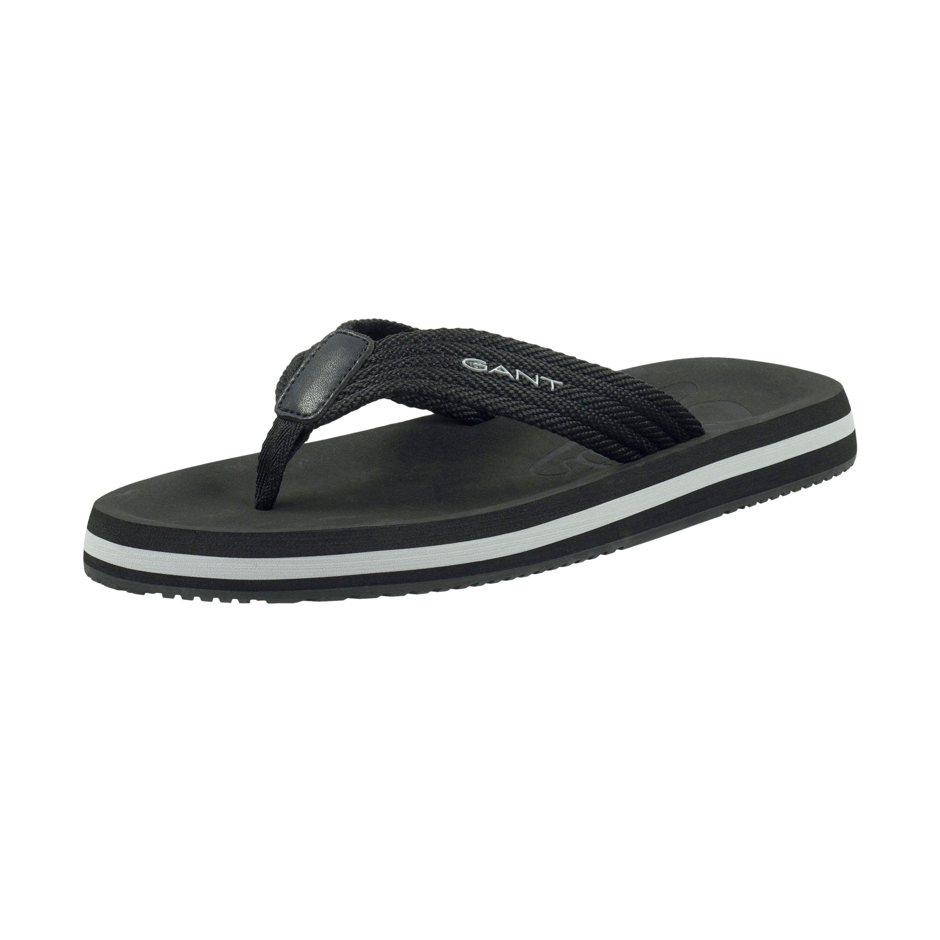 Gant Brodale Zehentrenner, Badeschuh, Pantolette, Sandale mit Logoschriftzug