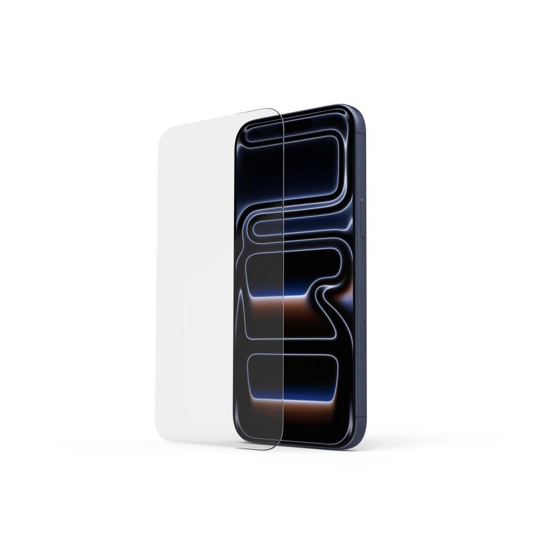 Hama Displayschutzglas Displayschutz für iPhone 17 Pro Max (Panzerglas, ultraklar), mit Montagehilfe