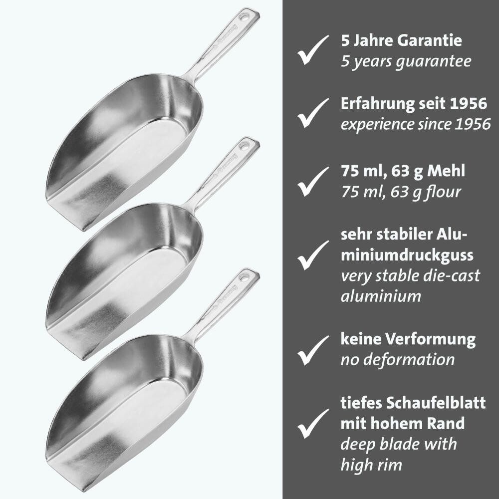 WESTMARK Küchenschaufel 3 Haushaltsschaufeln »Hygia«, 75 ml – Bild 2 von 5