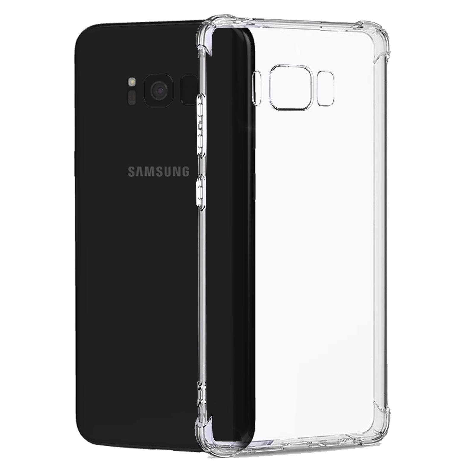 Numerva Handyhülle Anti Shock Case für Samsung Galaxy S8 Plus, Air Bag Schutzhülle Handy Hülle Bumper Case