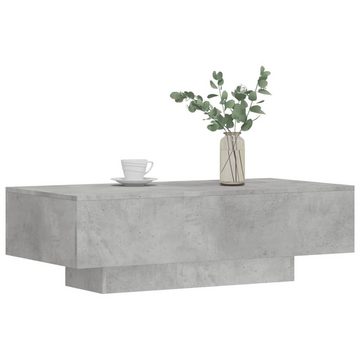 furnicato Couchtisch Betongrau 100x49,5x31 cm Holzwerkstoff