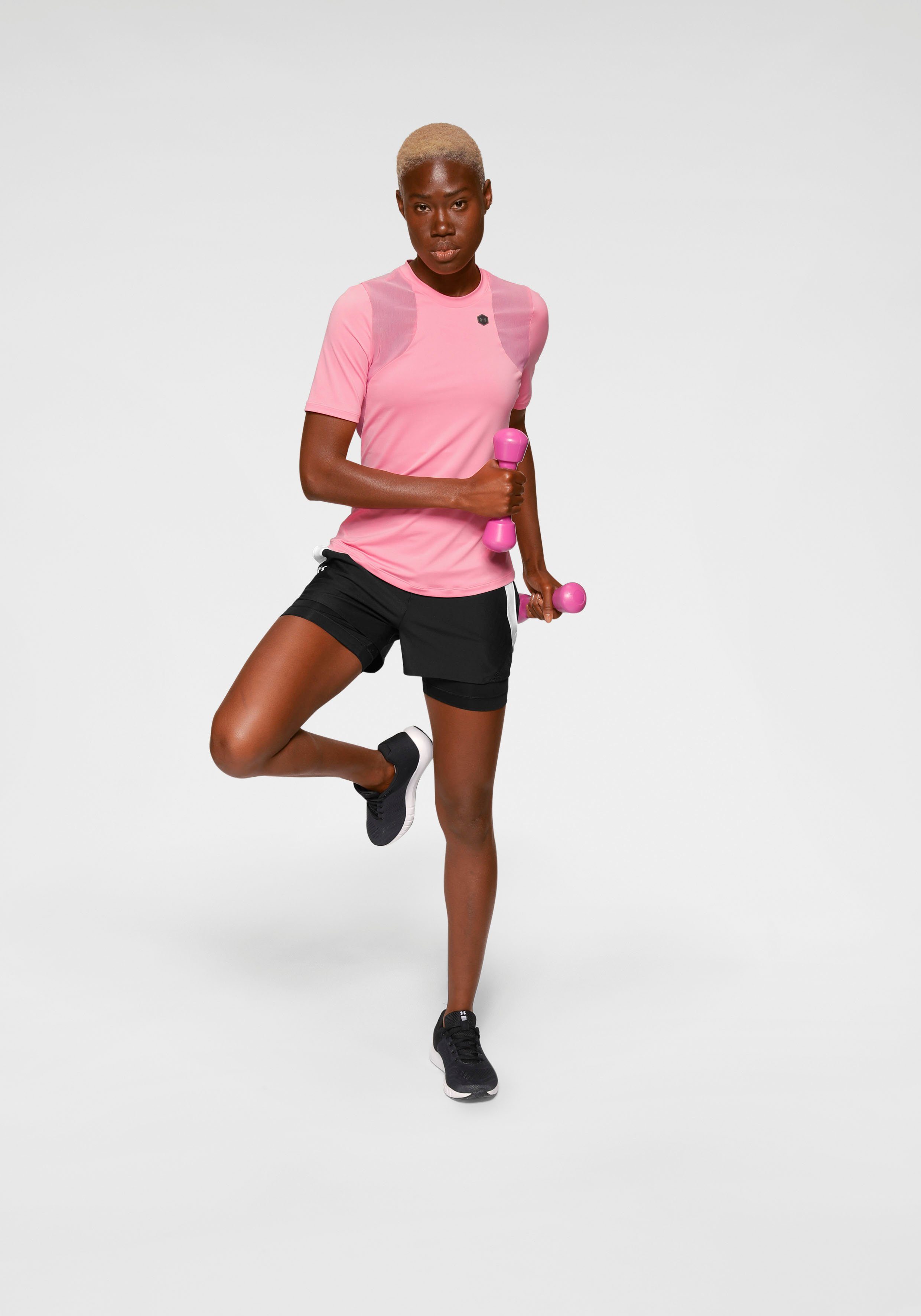 Under Armour® 2-in-1-Shorts PLAY UP Schwarz 2-IN-1 SHORTS