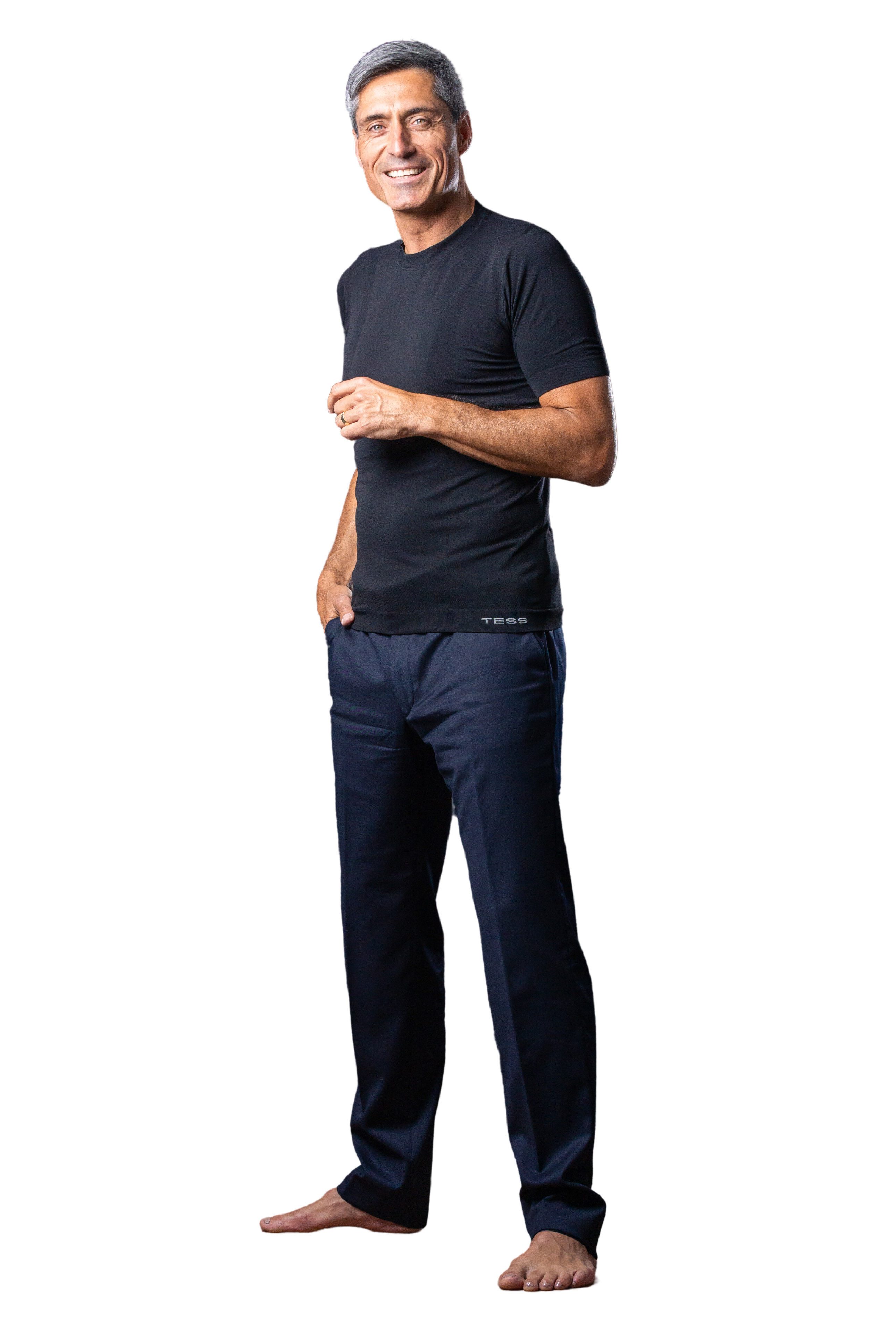 TESS Funktionshemd T-Shirt Rundhals men recyceltes günstig online kaufen