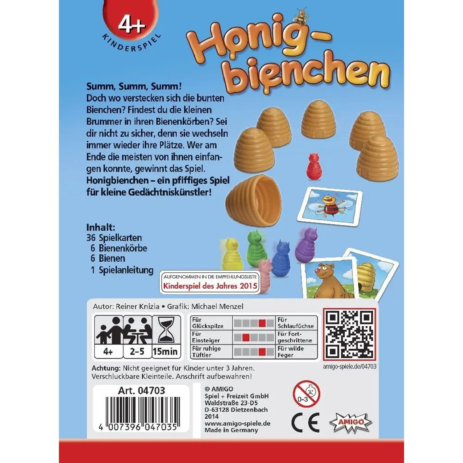 Spiel Honigbienchen