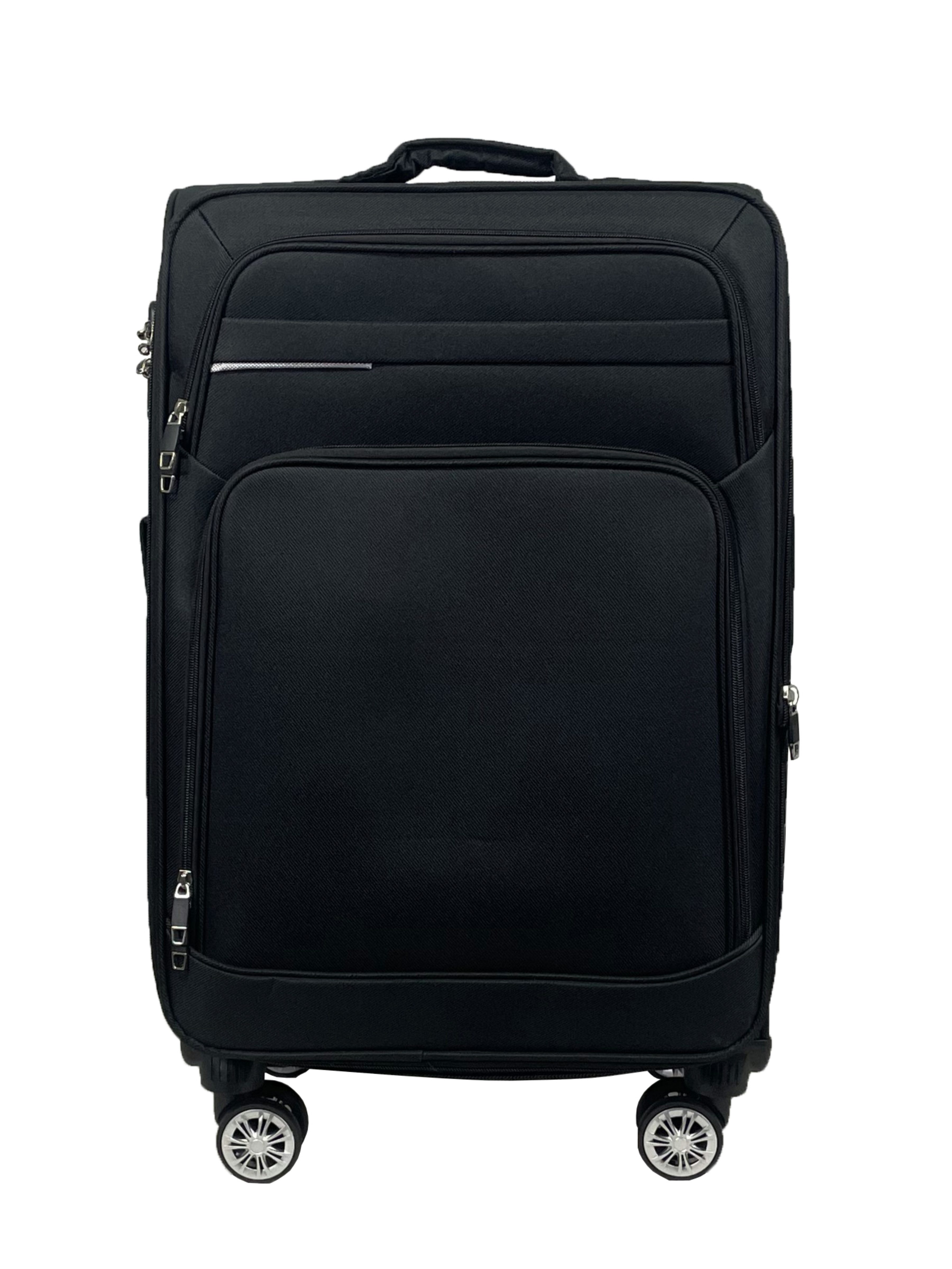 My Travel Bag Koffer 3090 Stoffkoffer 4-Rollen Trolley Reisekoffer Tasche Reisetasche, inkl. Dehnungsfuge und 360° Rolle