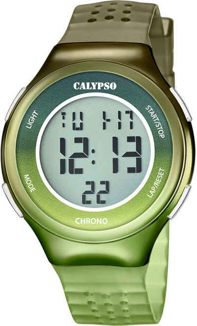 CALYPSO WATCHES Chronograph Color Splash, K5841/4, mit digitaler Anzeige