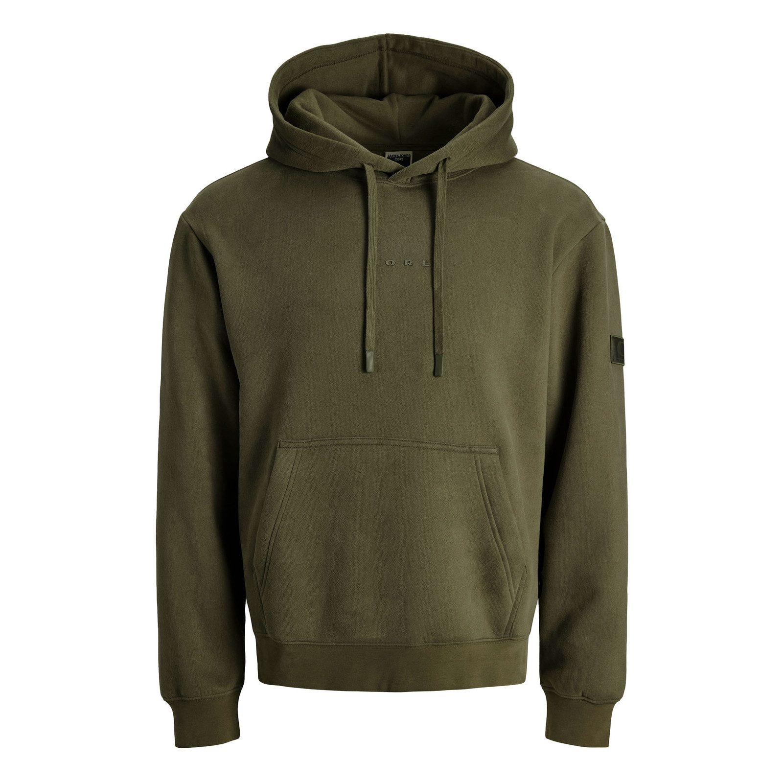 Jack & Jones Hoodie Point Sweat Badge Hood BF mit 3D Print auf der Vorderse günstig online kaufen