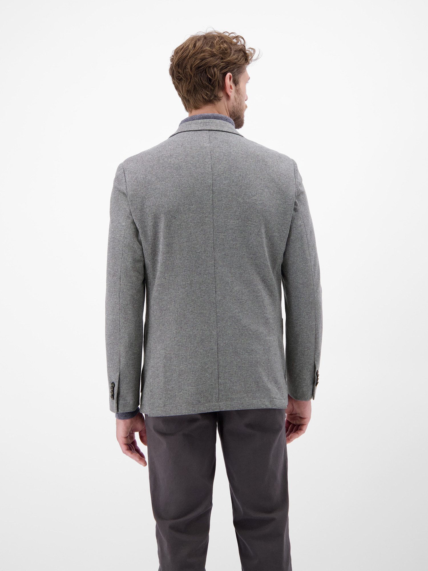 LERROS Jerseysakko Jerseyblazer in Strickoptik