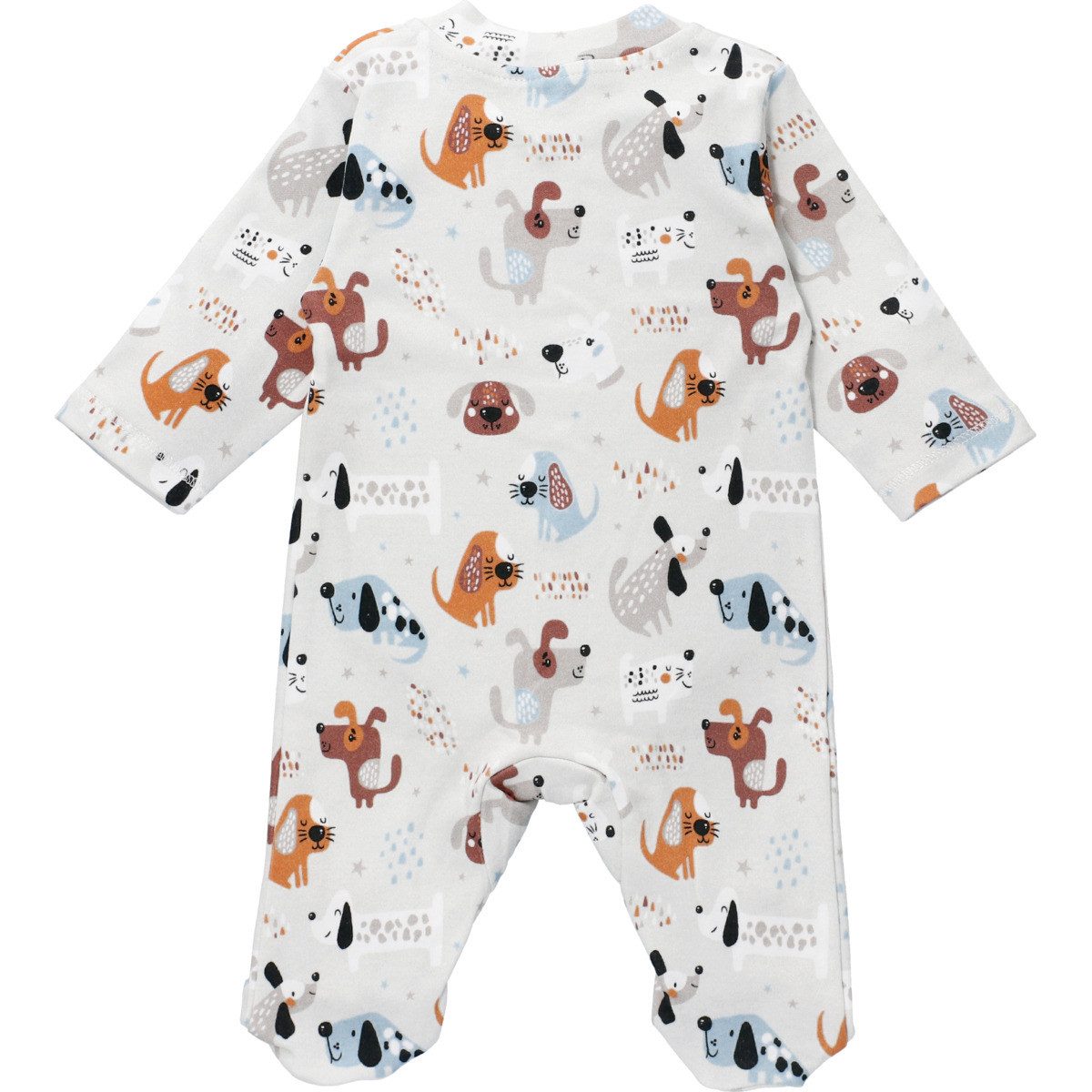 NINI Strampler Hund Unisex Kinder Einteiler, Overall, Babyanzug, Babyoverall, Babyanzug