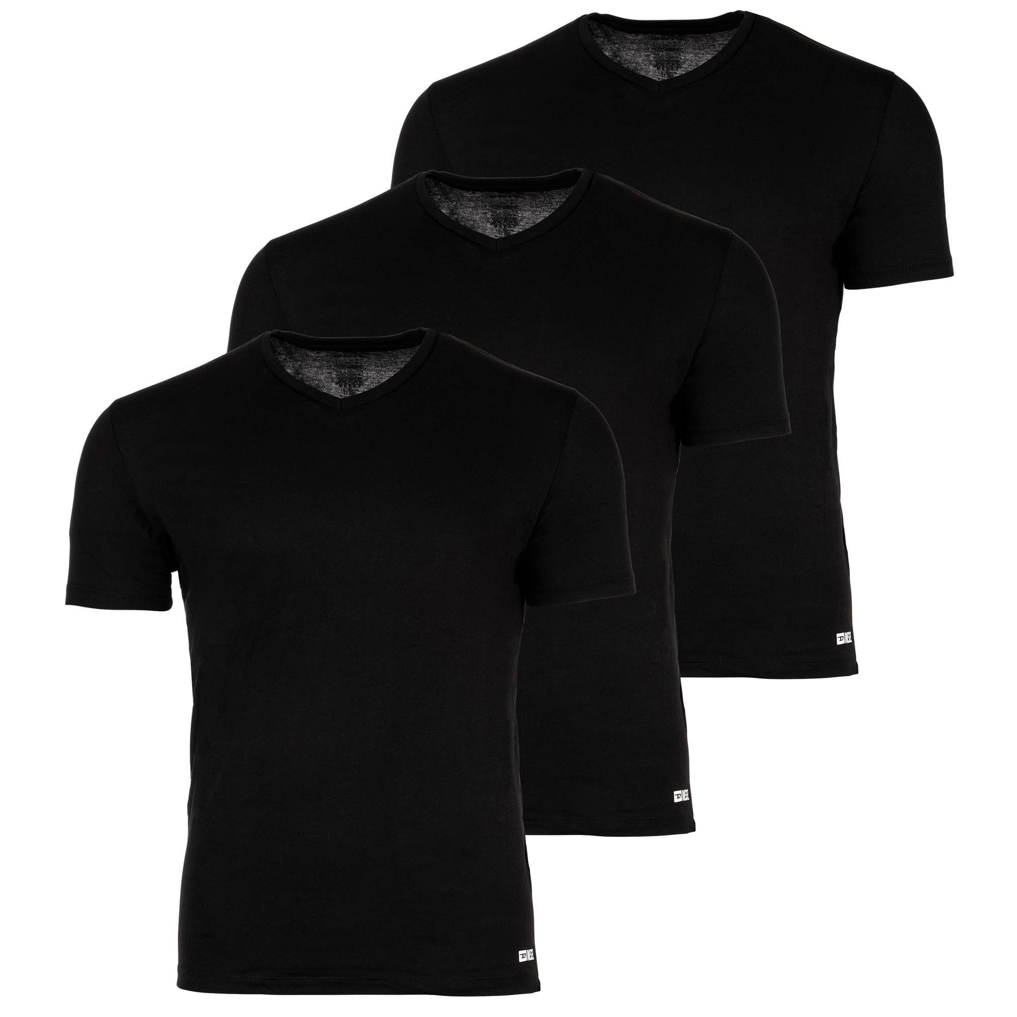 T-Shirt Herren T-Shirt 3er Pack Baumwolle