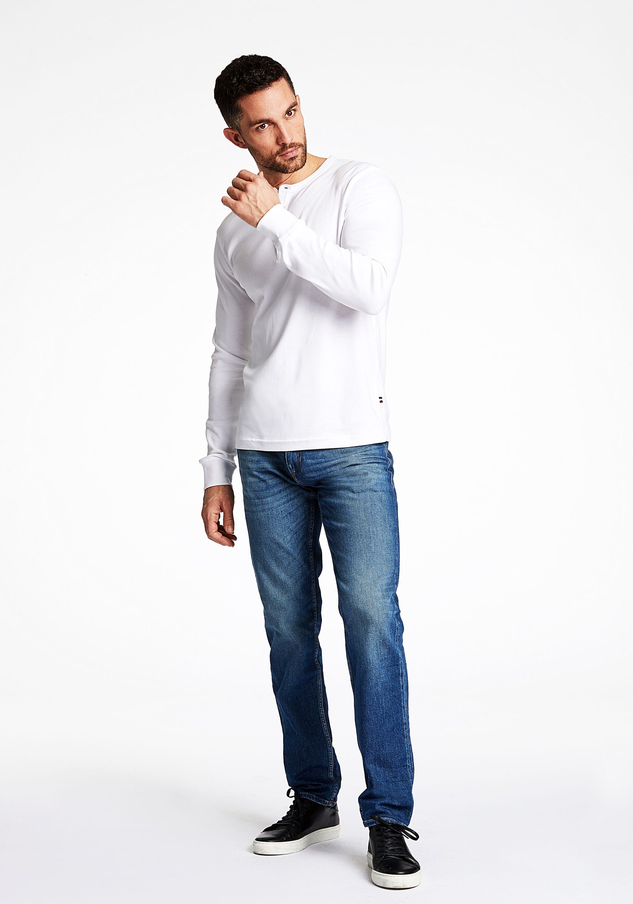 LINDBERGH Langarmshirt T-Shirt (Langarm) Slim Fit – Bild 5 von 5