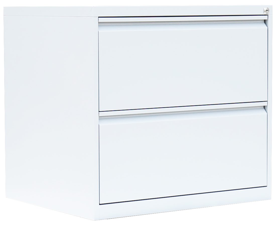 Steelboxx Hängeregisterschrank Hängeregistratur Schrank 70x76x62cm mit 2 Schüben doppelbahnig (1-St) Hängeregisterschrank