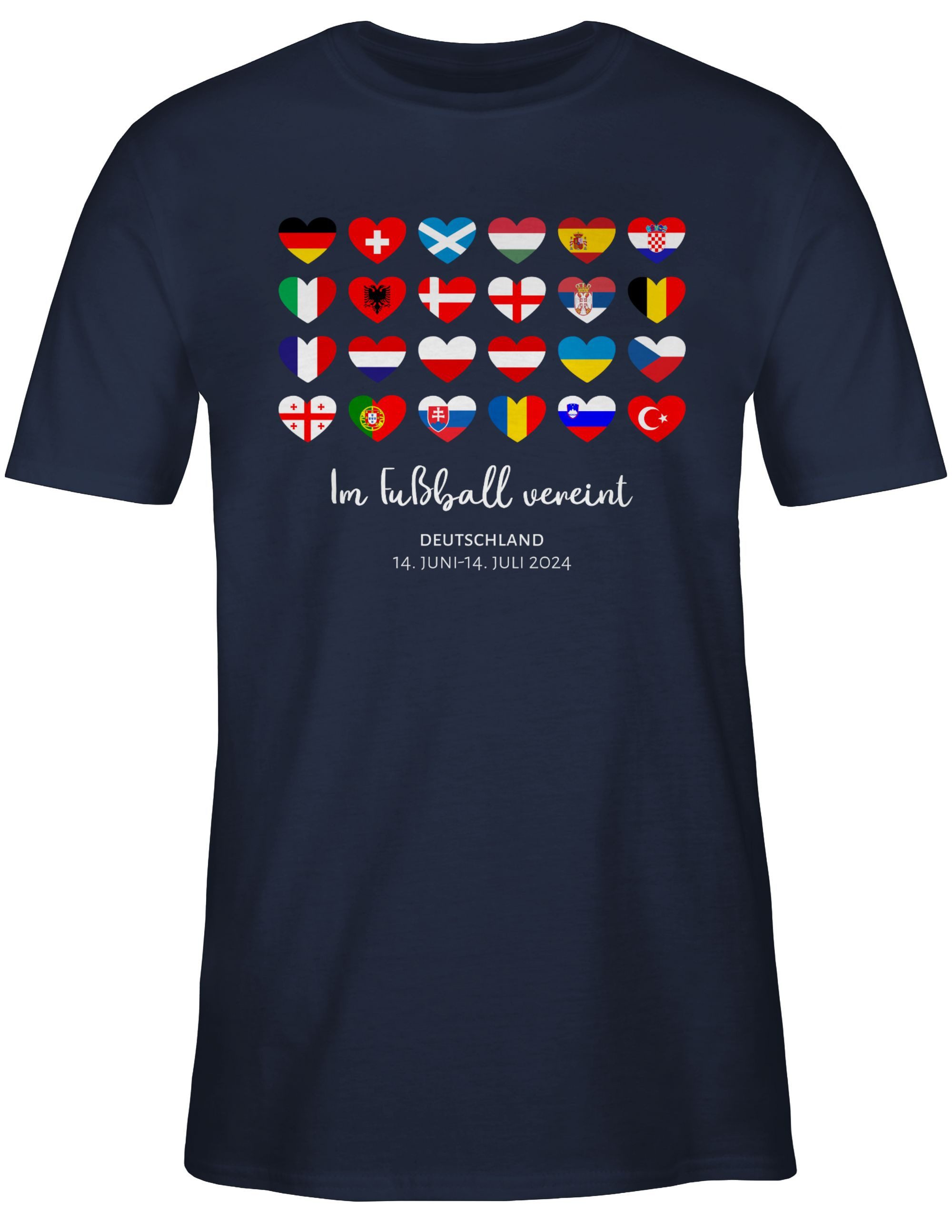 Shirtracer T-Shirt Im Fußball vereint - günstig online kaufen