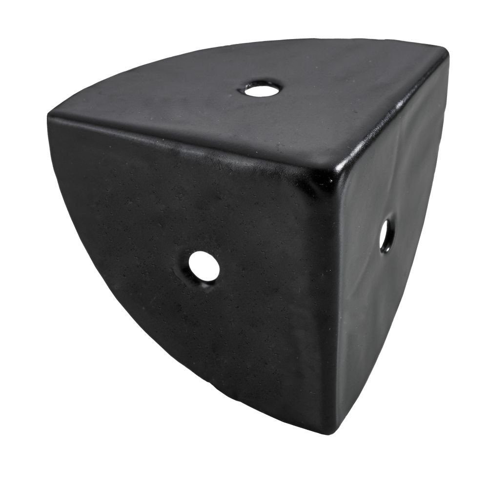 Hettich Winkelverbinder Hettich Kistenecke 36 x 36 x 36 mm schwarz - 1