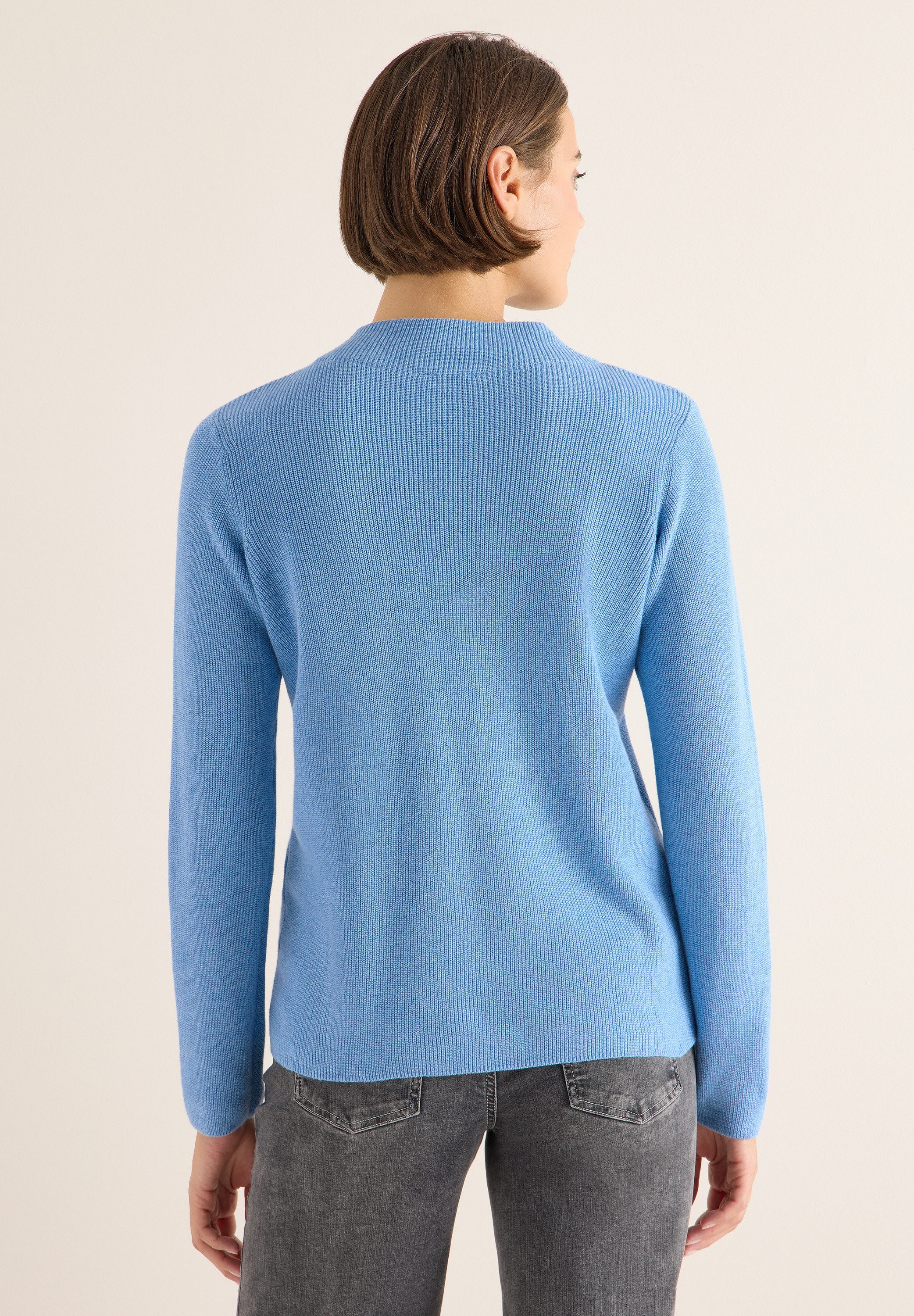 CECIL Strickpullover aus reiner Baumwolle günstig online kaufen