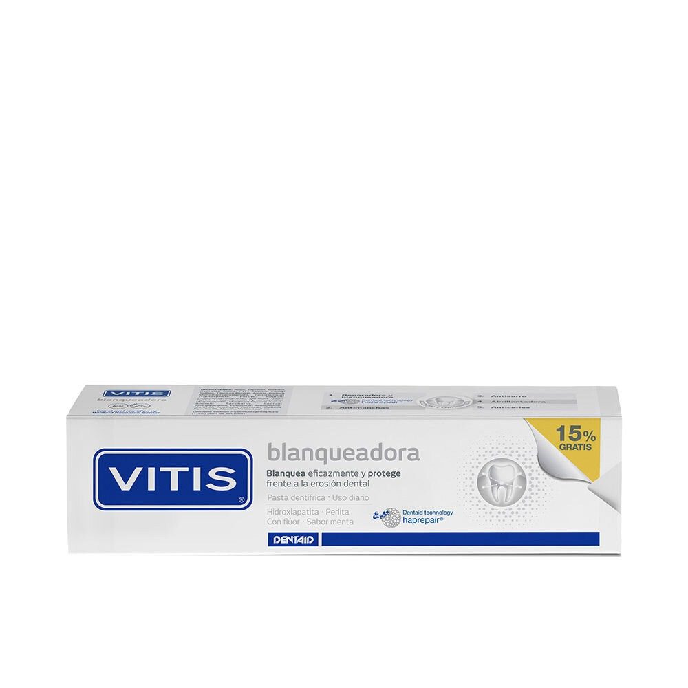 Vitis Zahnbleaching-Paste BLEICHENDE Zahnpasta 150 ml