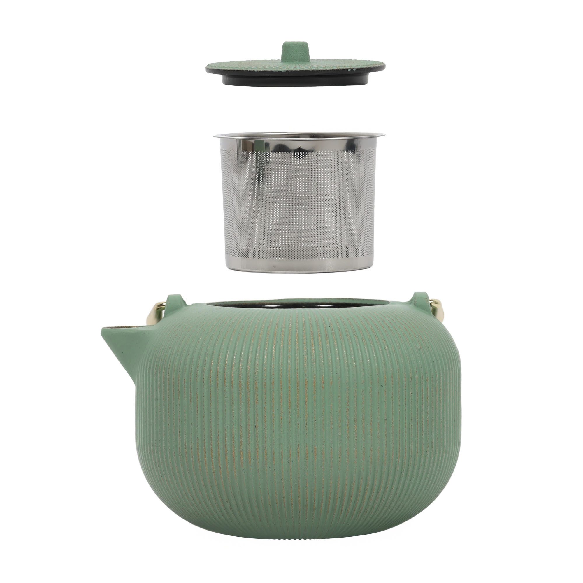 Excellent Houseware Kanne Teekanne HIMI mit Teesieb, 1 l, (einzeln)