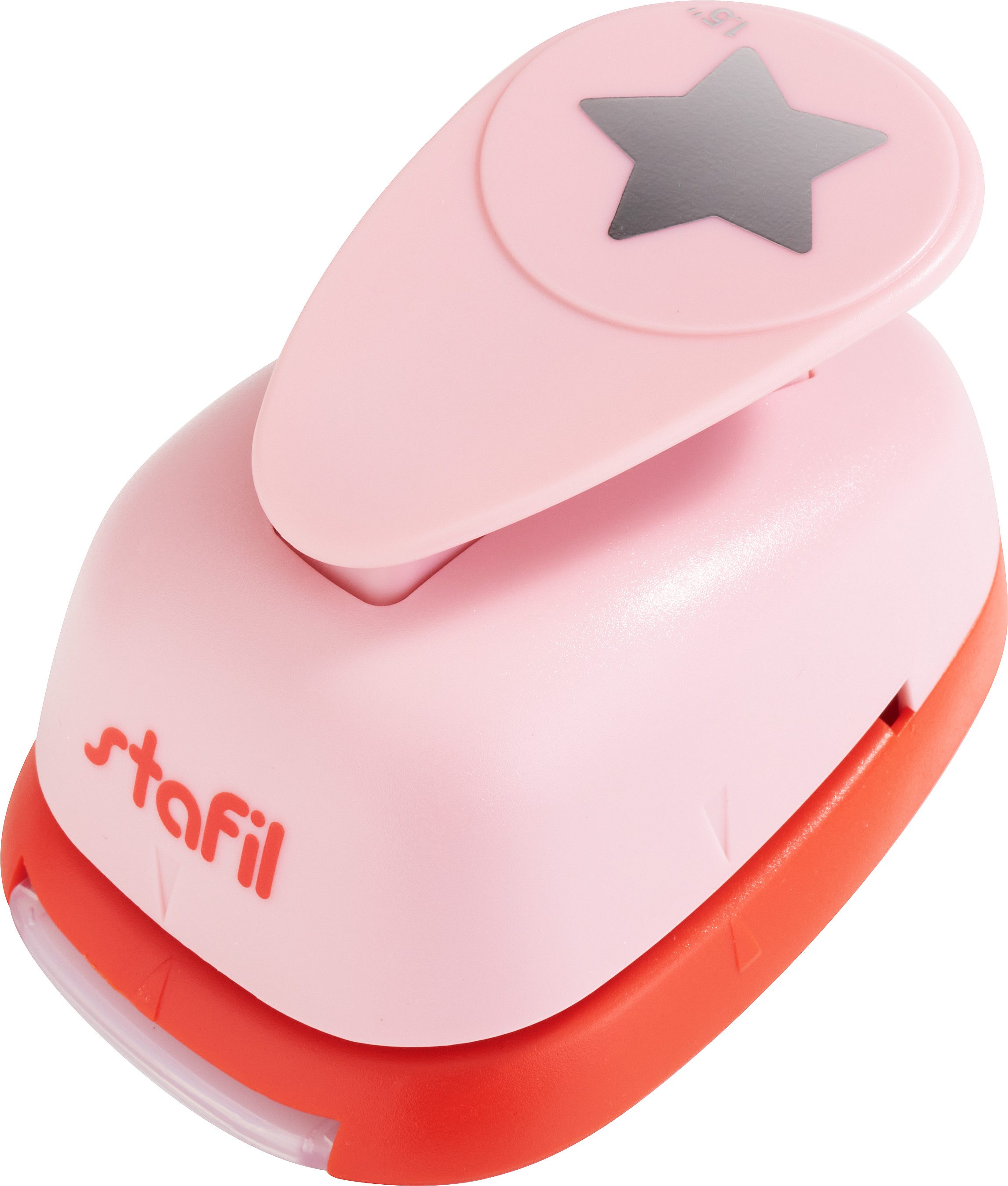 stafil Lochstanzer Motivlocher Stern, Pink