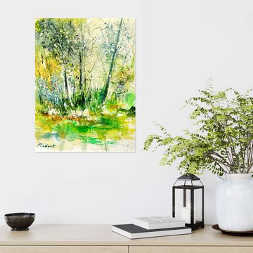 Posterlounge Wandfolie Pol Ledent, Sommerlicher Wald, Malerei