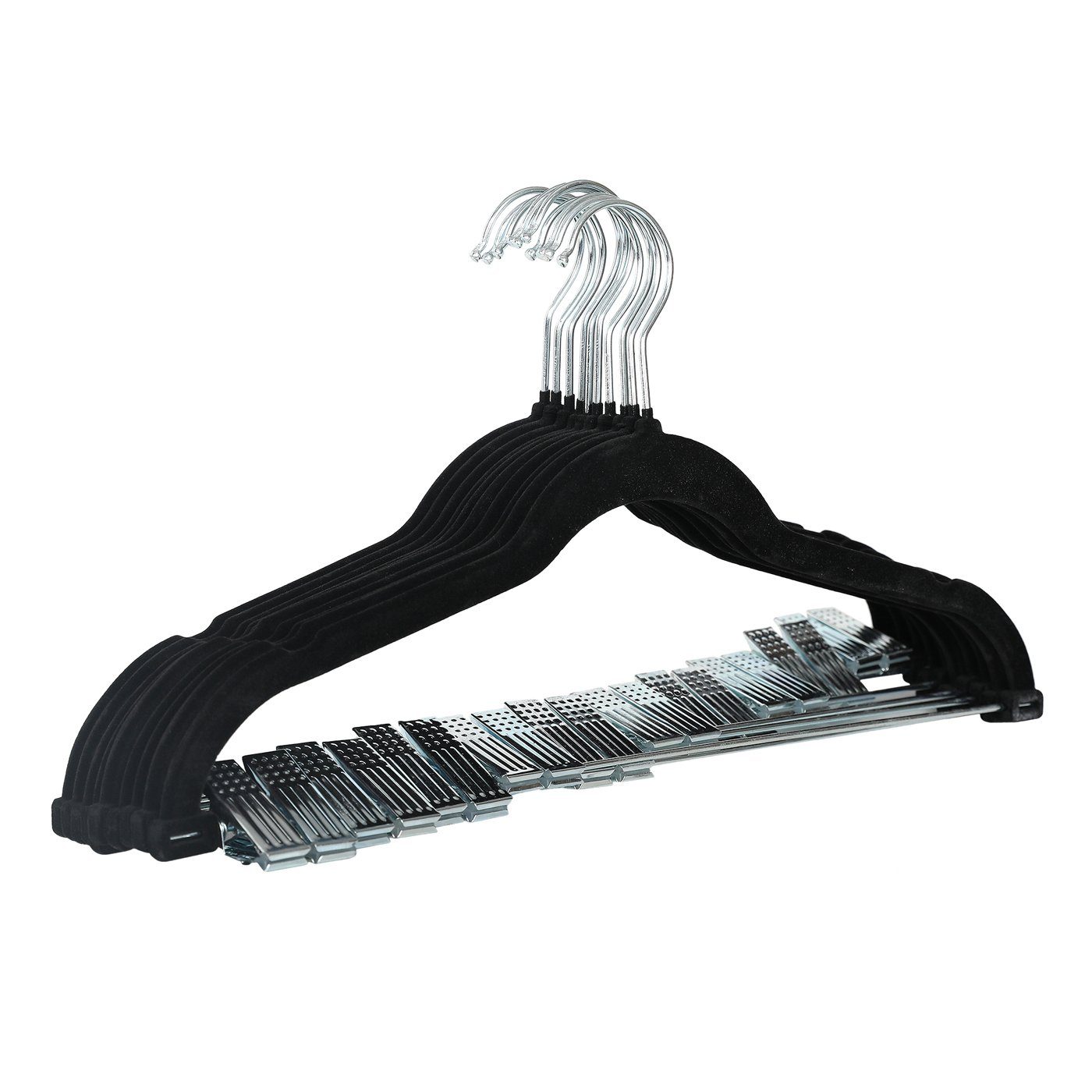 SVITA Kleiderbügel Anzugbügel mit Hosenclips, (10-tlg), günstig online kaufen