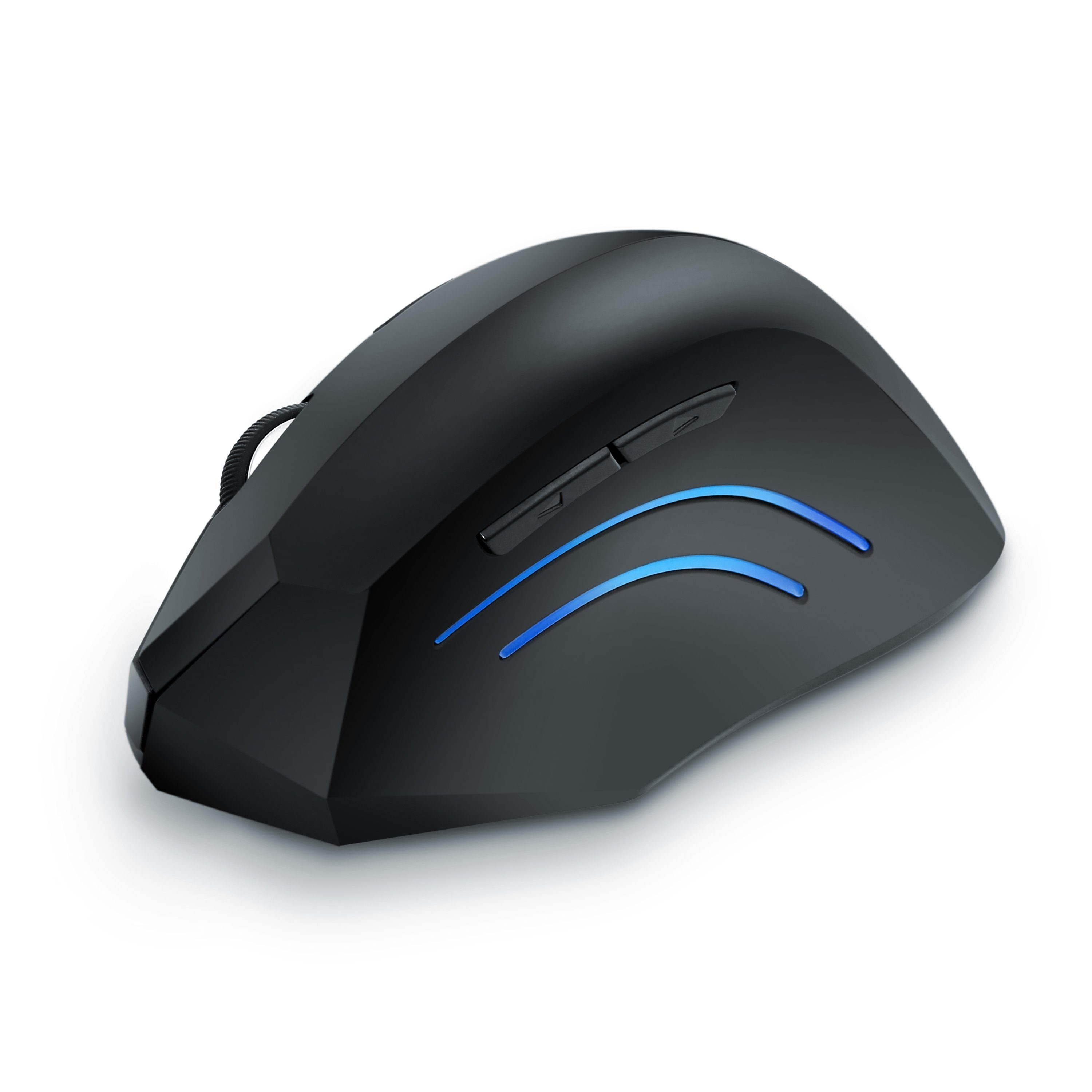 CSL ergonomische Vertikal Mouse 2,4 GHz, gegen Maus-/Tennisarm RSI Syndrom ergonomische Maus (Funk, kabellos Funk, vertikale Ausführung, besonders Armschonend, 6 Tasten)