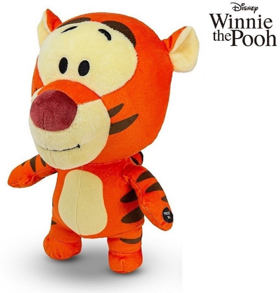 Disney Kuscheltier Plüschtier Winnie Puuh Tigger Winnie the Pooh Kuscheltier XXL 28cm (1-St), Super weicher Plüsch Stofftier Kuscheltier für Kinder zum spielen