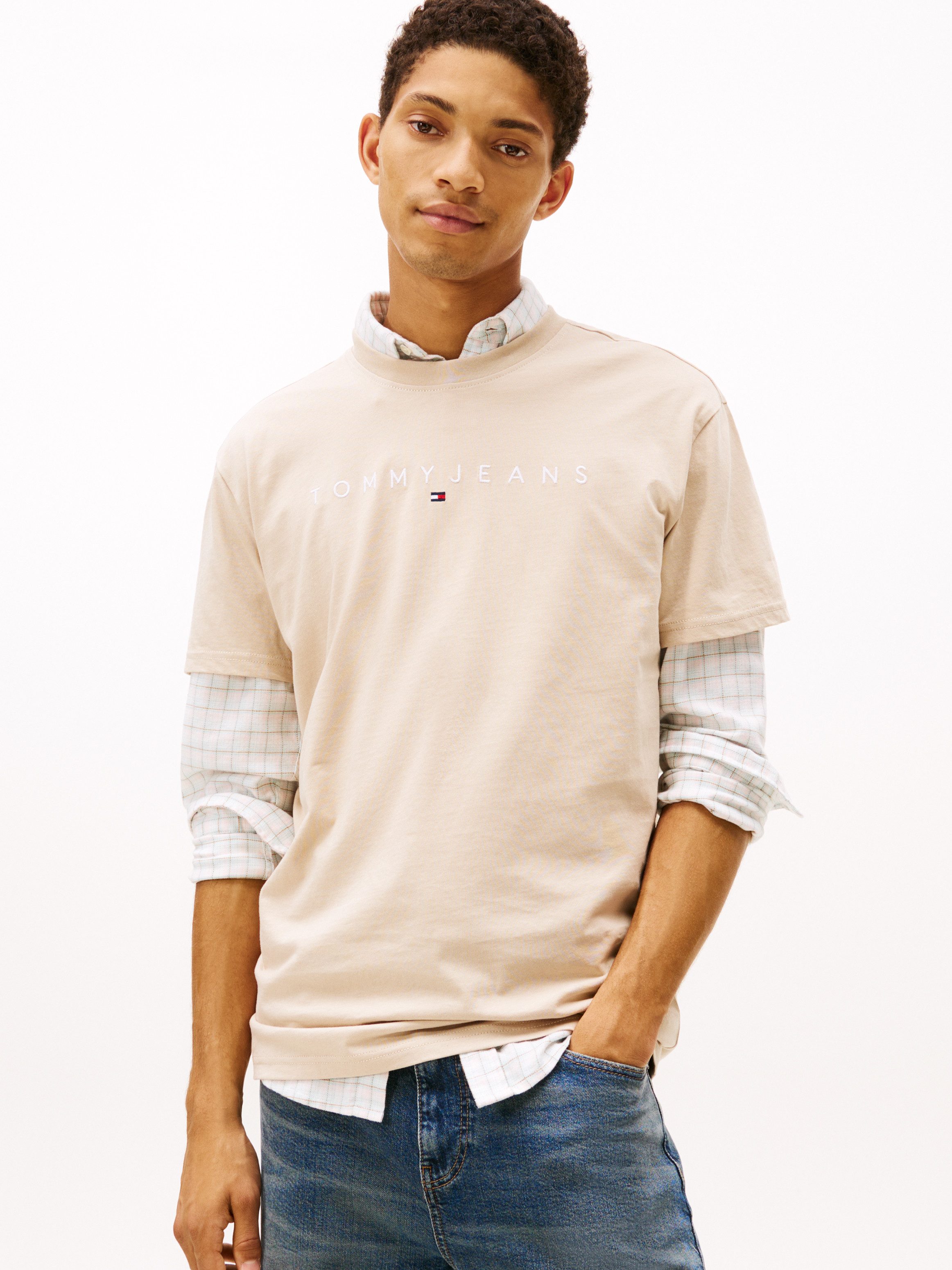 Tommy Jeans T-Shirt TJM REG LINEAR günstig online kaufen