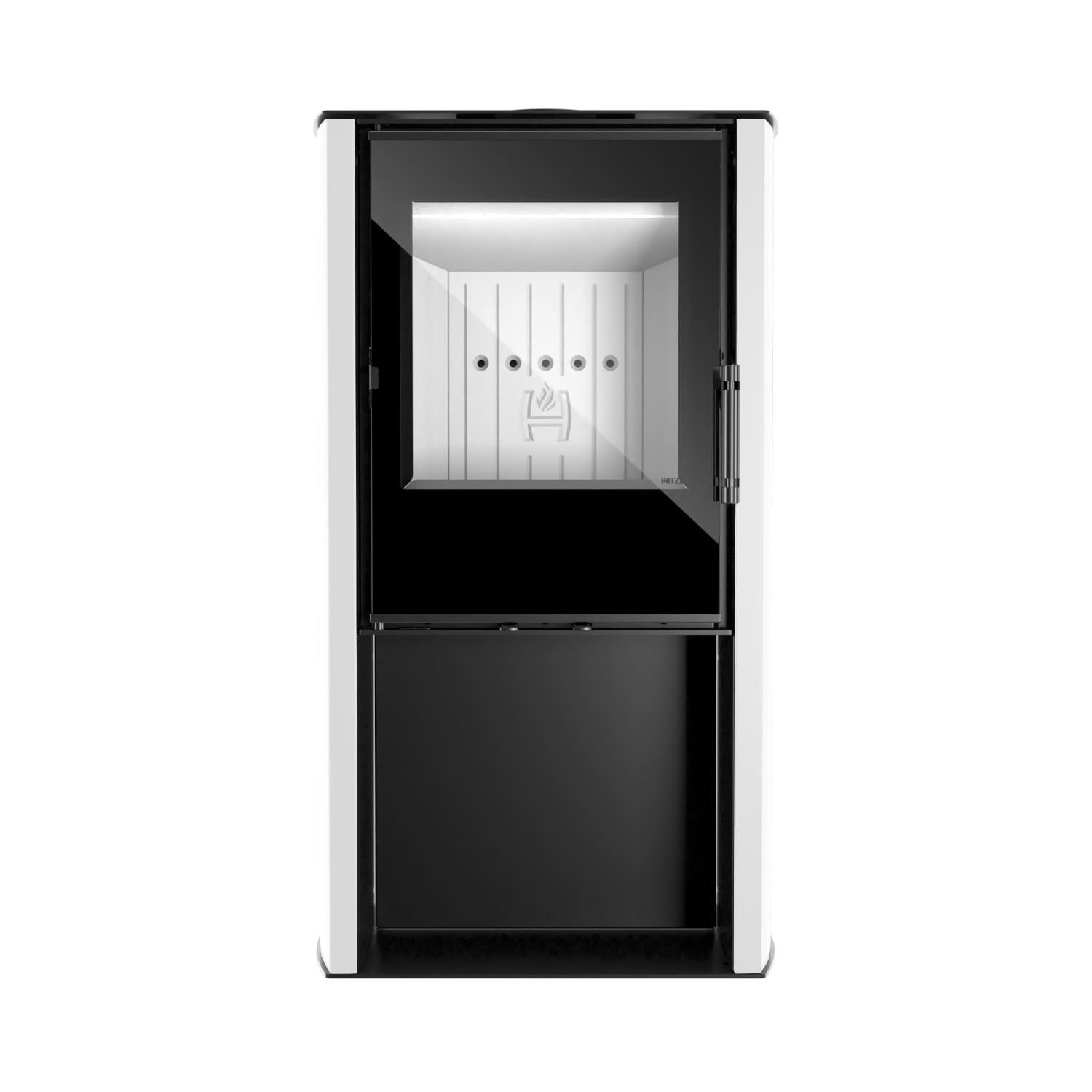 Hitze Kaminofen Hitze LUPO S-W 6,5kW Kaminofen Effizienter Holzofen EnergieeffizienzA+